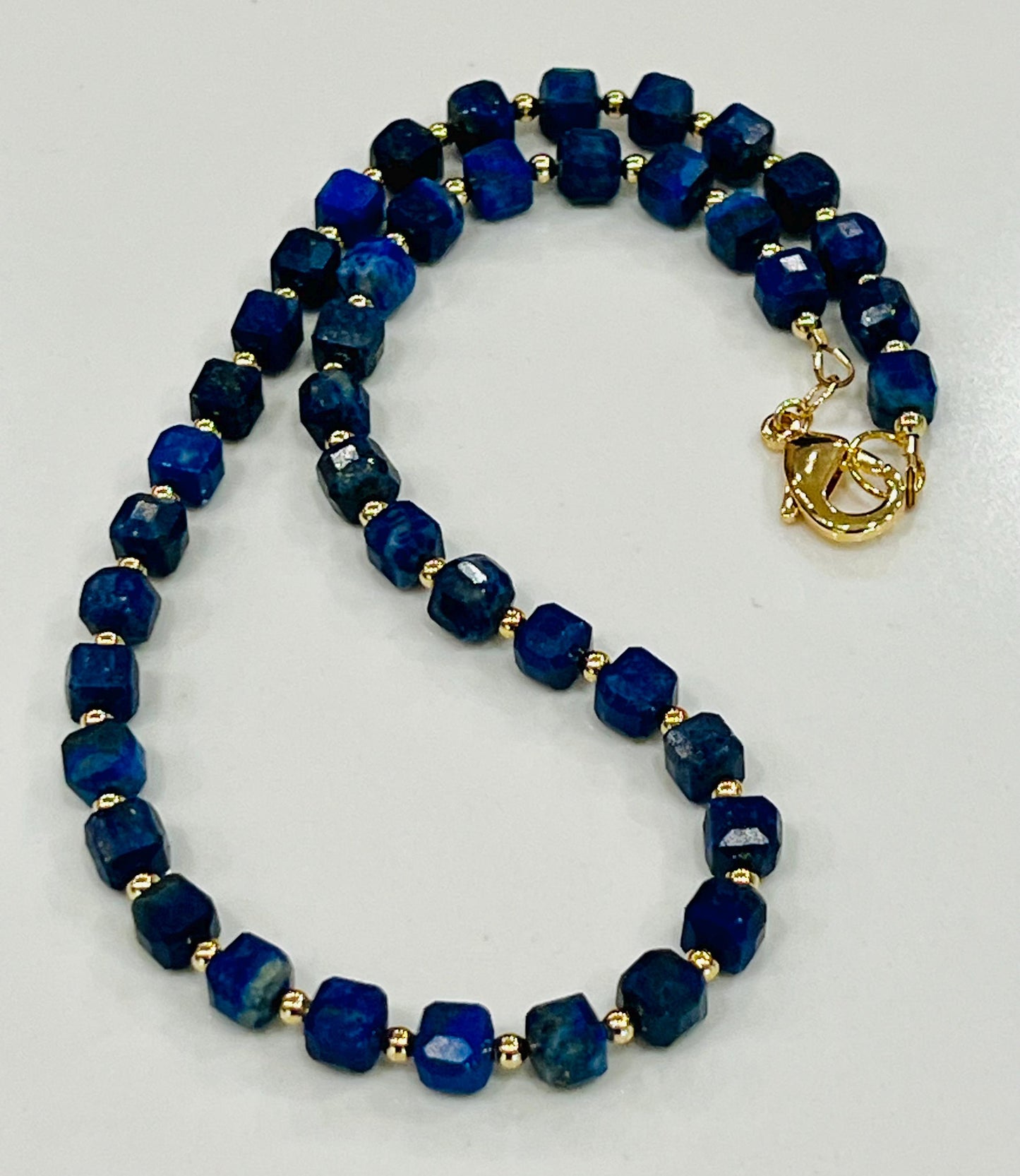 Lapis Beaded Necklace