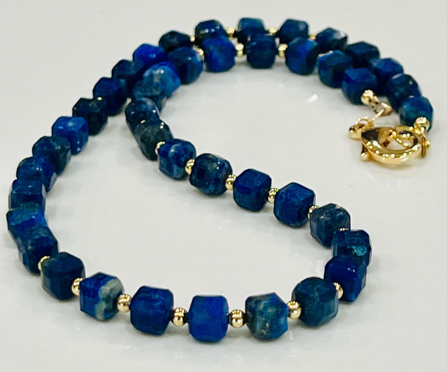 Lapis Beaded Necklace