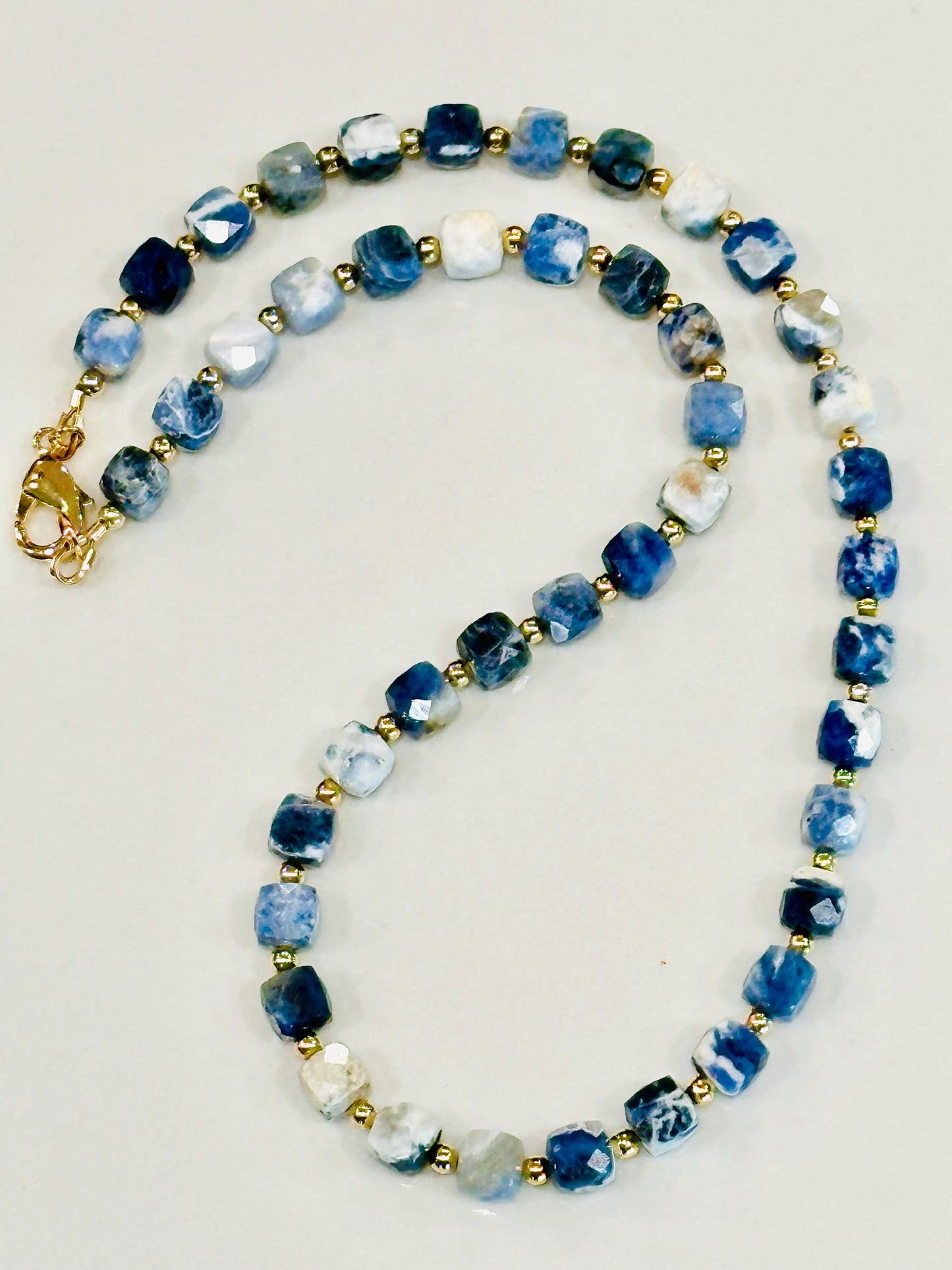Sodalite Beaded Necklace