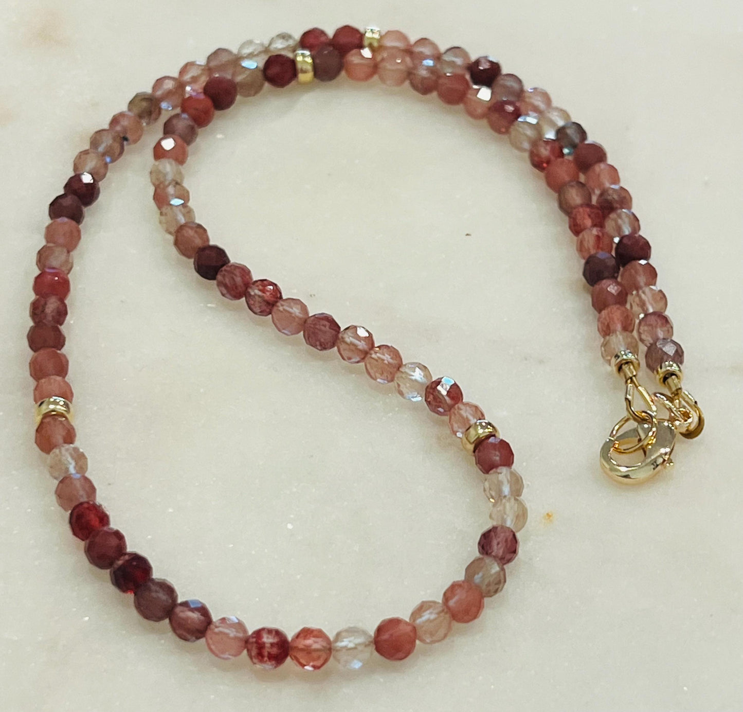 Andesine Beaded Necklace