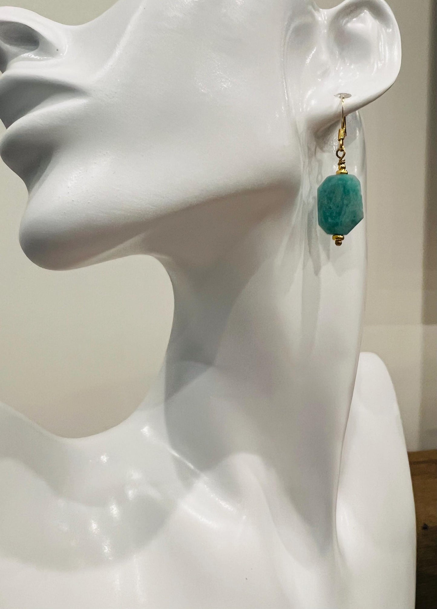 Amazonite Beaded Earrings
