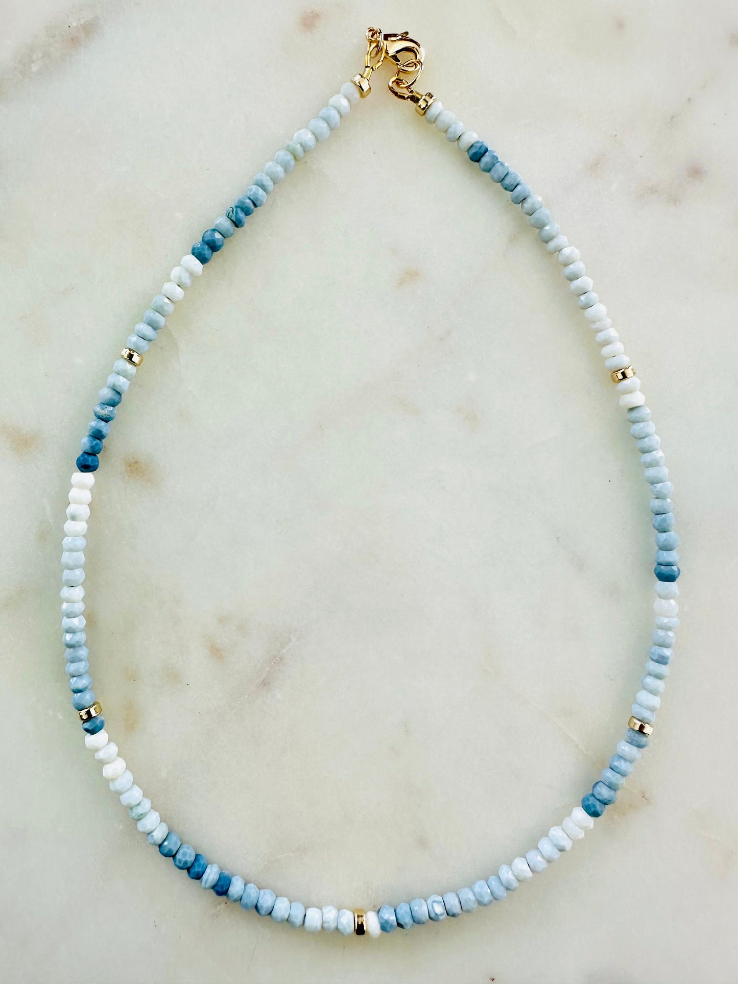 Blue Opal Necklace