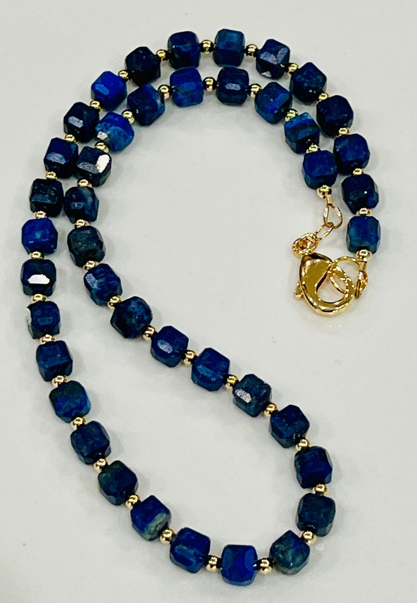 Lapis Beaded Necklace