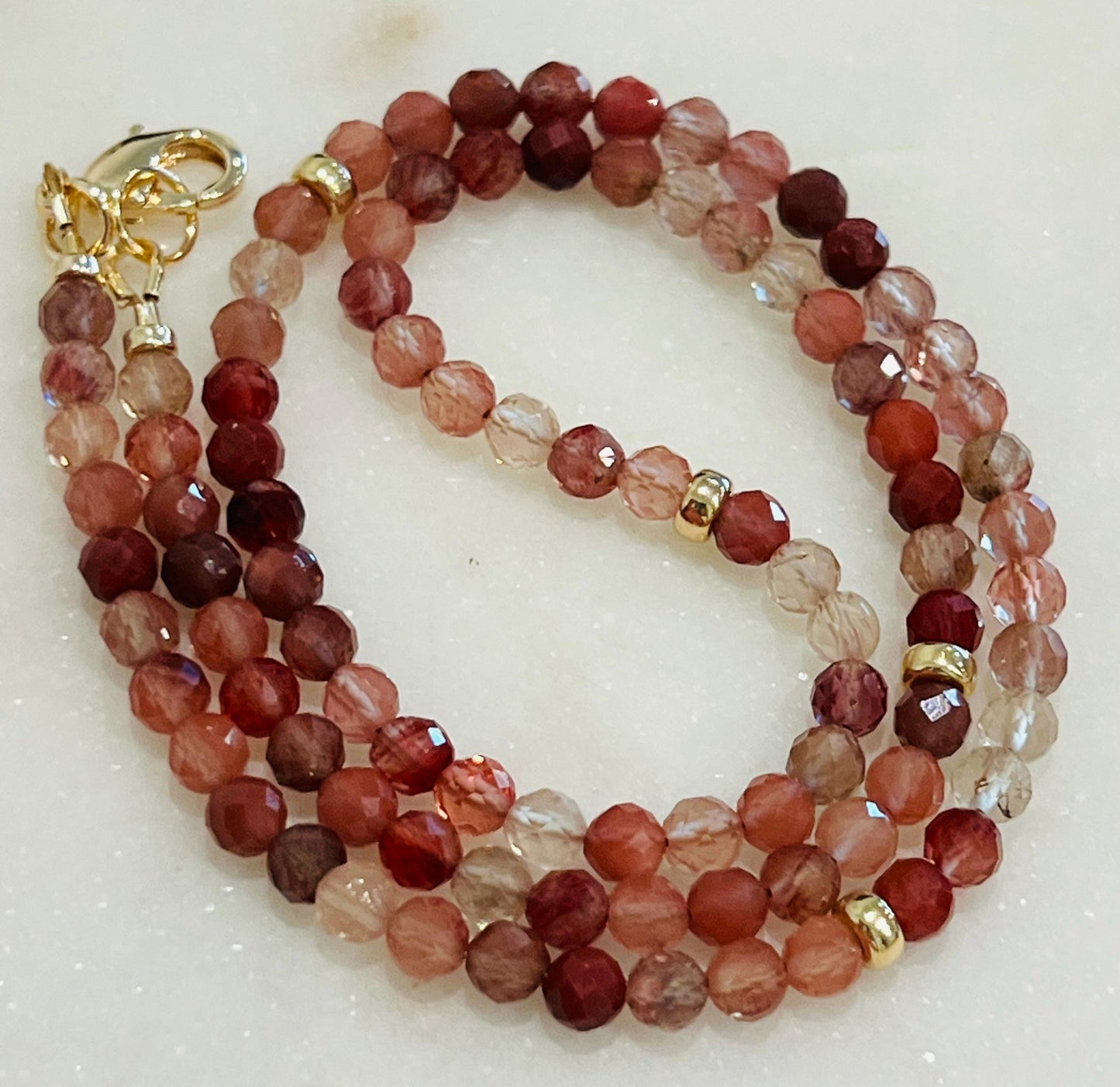 Andesine Beaded Necklace