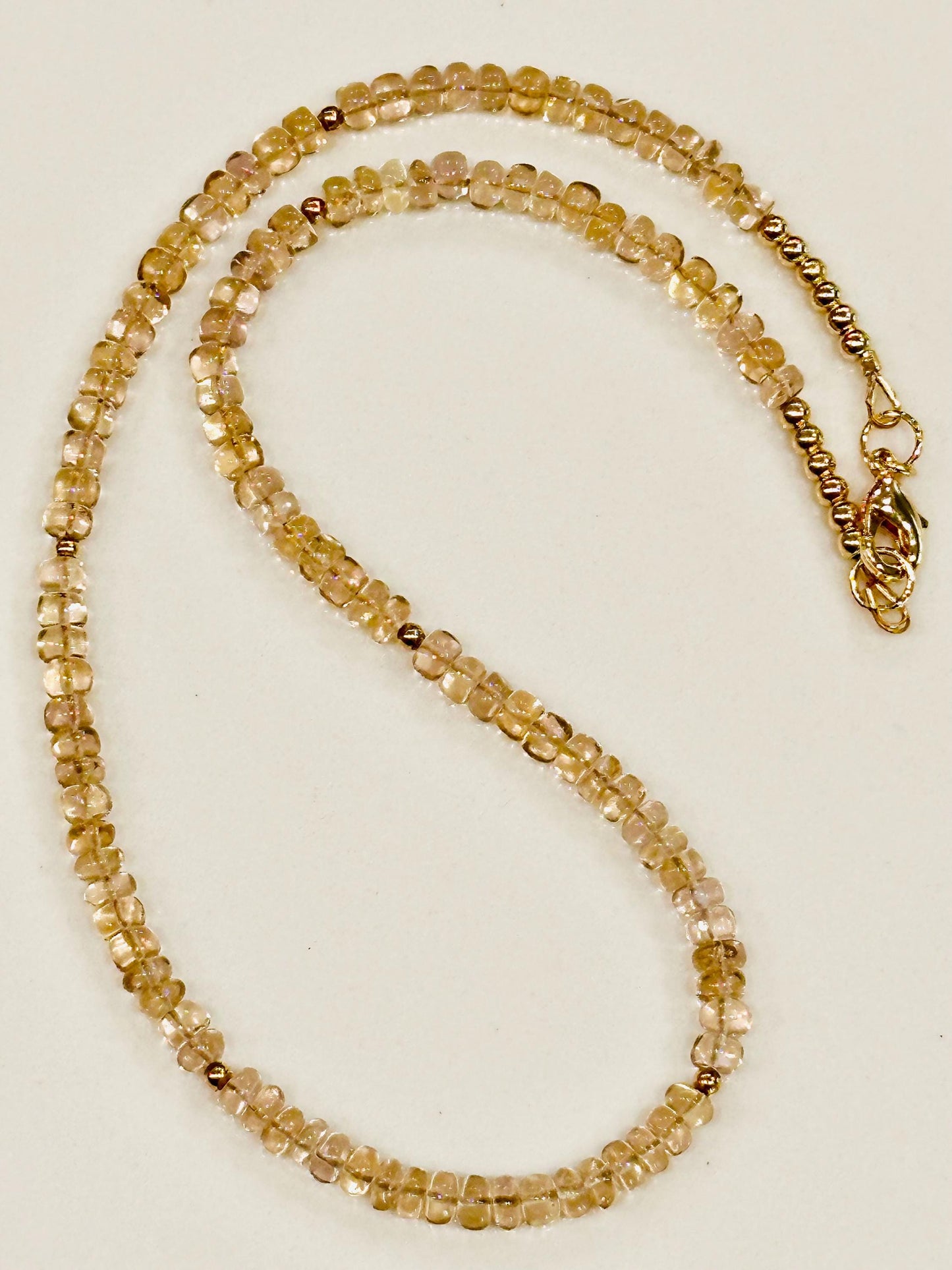 Quartz Beaded Layering Necklace