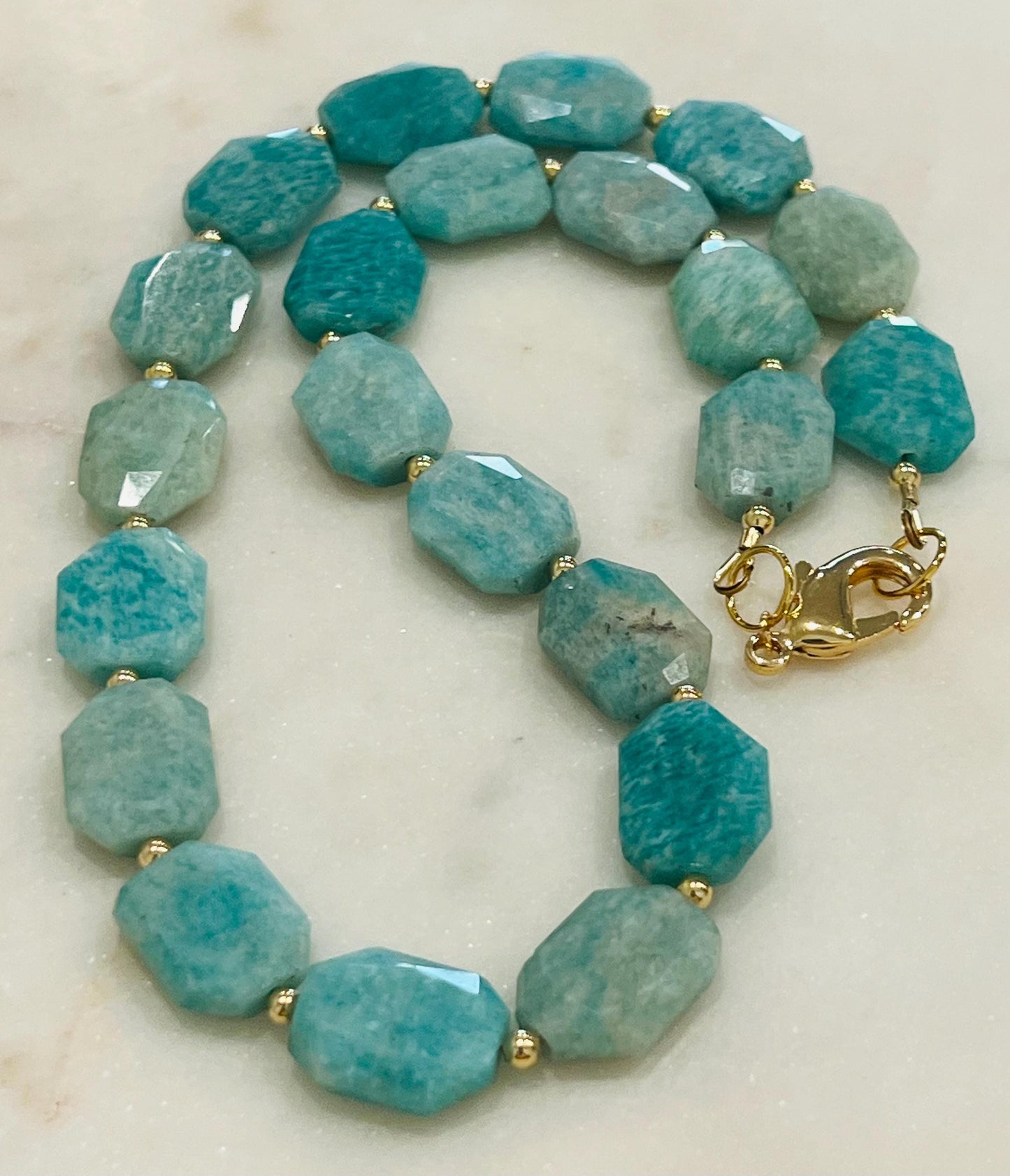 Amazonite Beaded Necklace