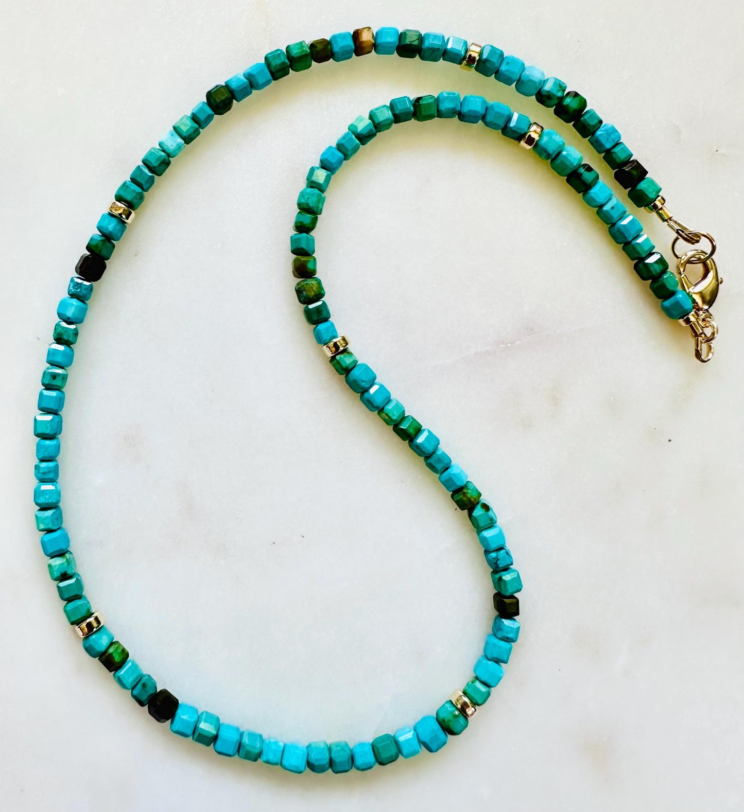 Turquoise Beaded Necklace