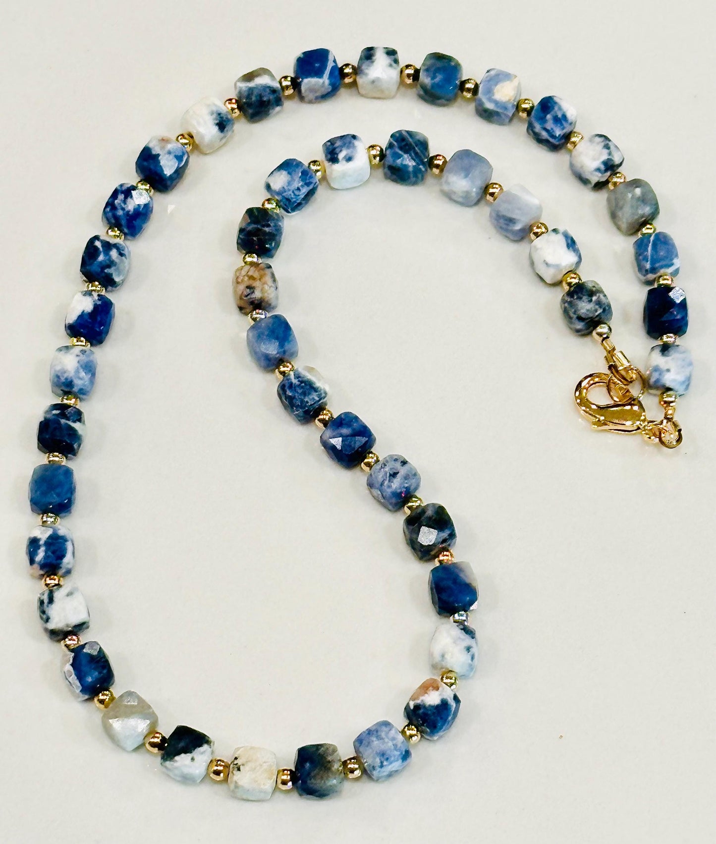 Sodalite Beaded Necklace