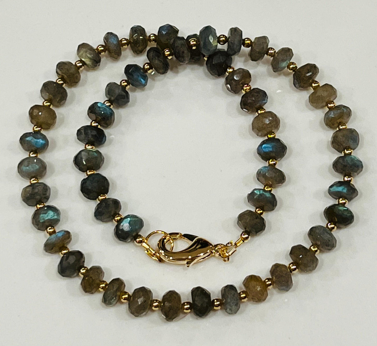 Labradorite Beaded Necklace
