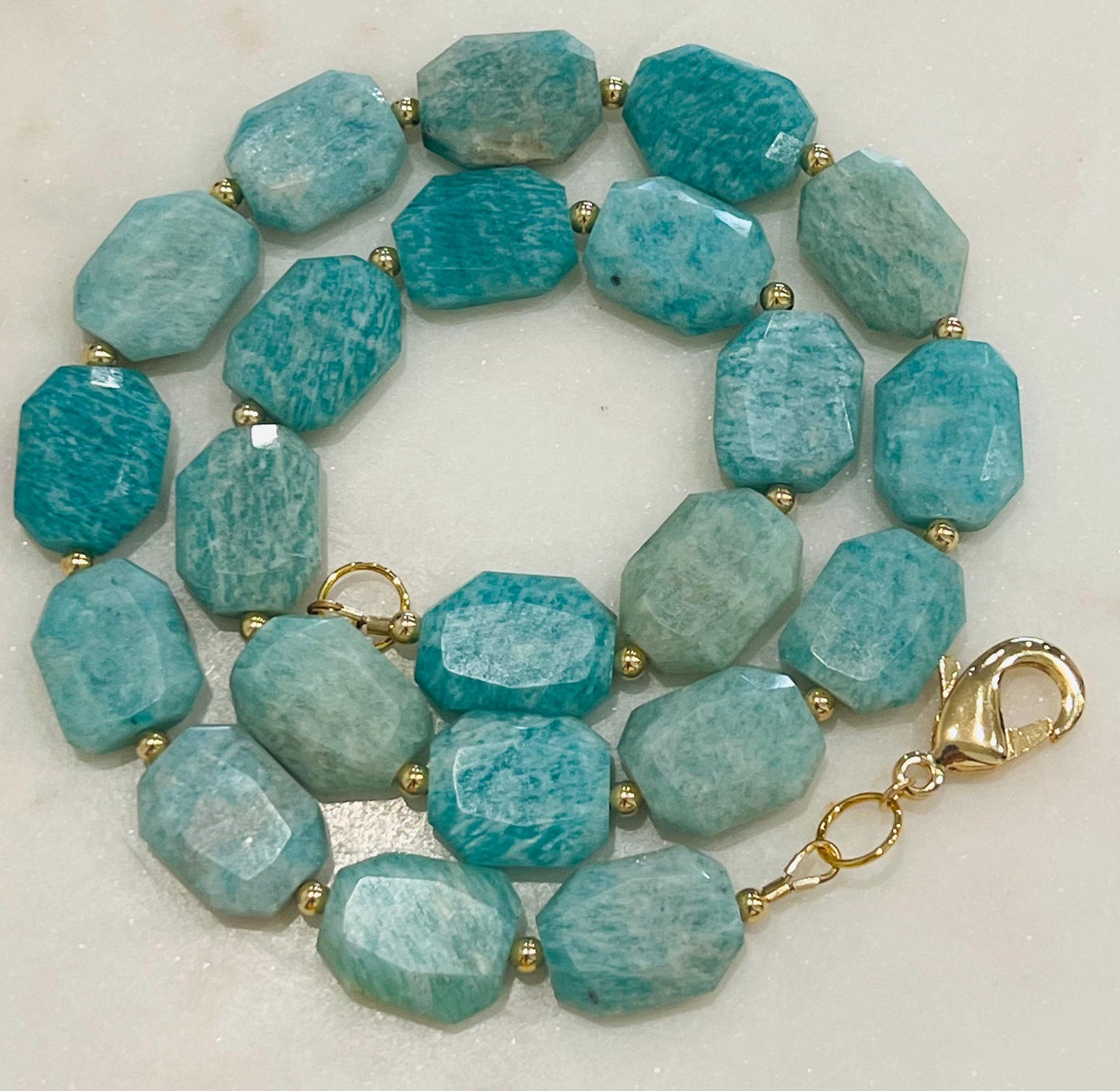Amazonite Beaded Necklace