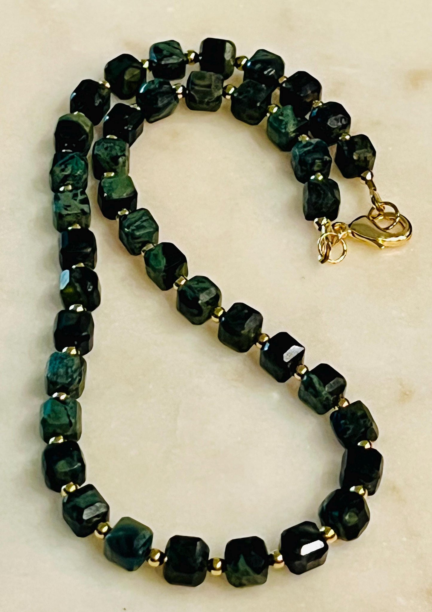 Kambaba Jasper Beaded Necklace