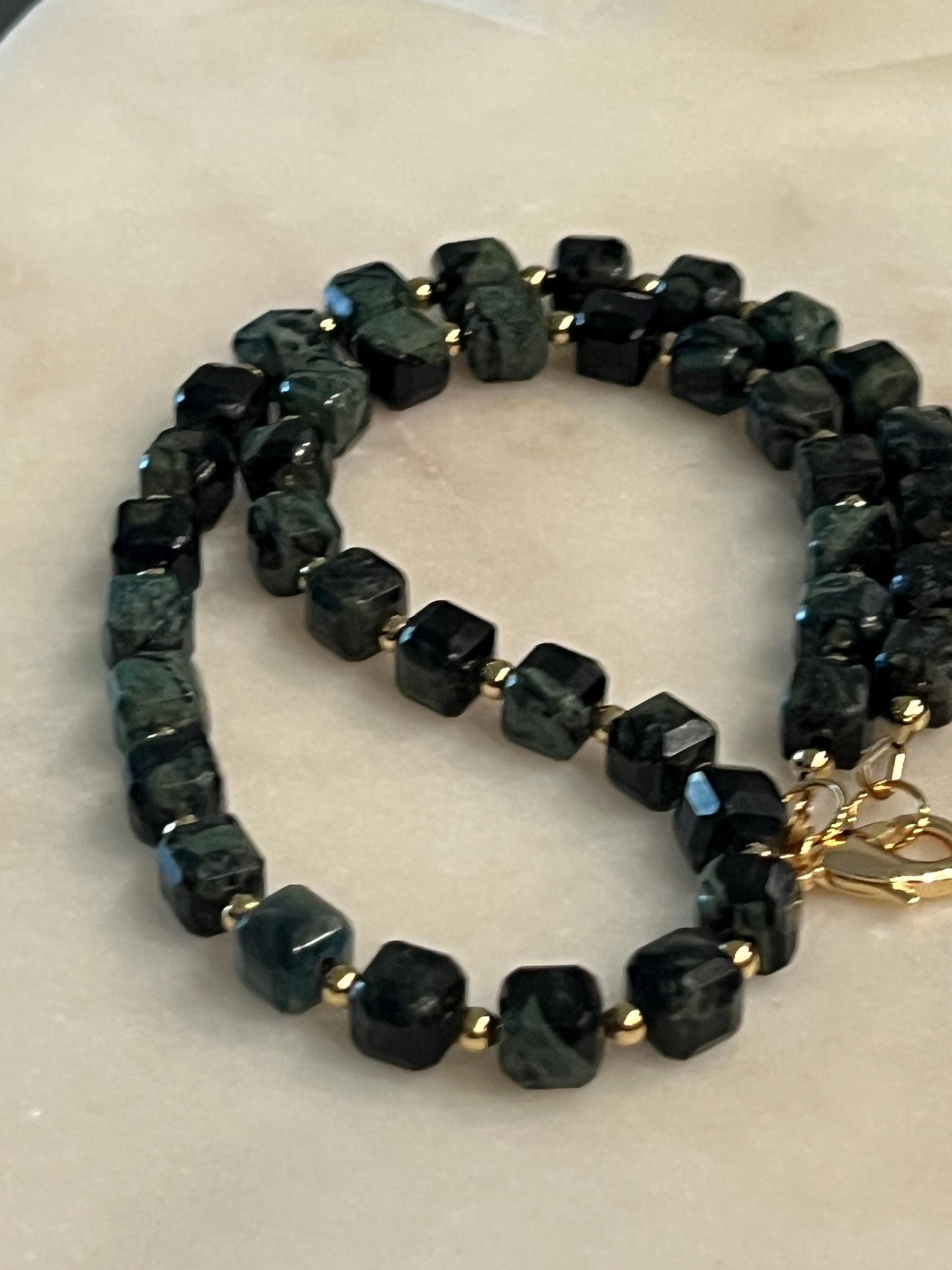 Kambaba Jasper Beaded Necklace