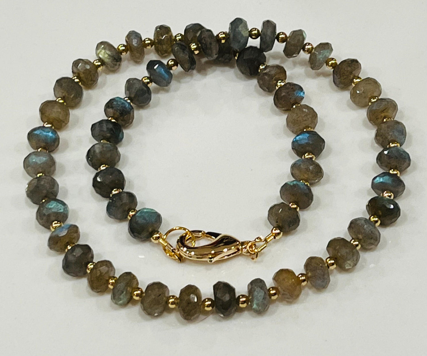 Labradorite Beaded Necklace
