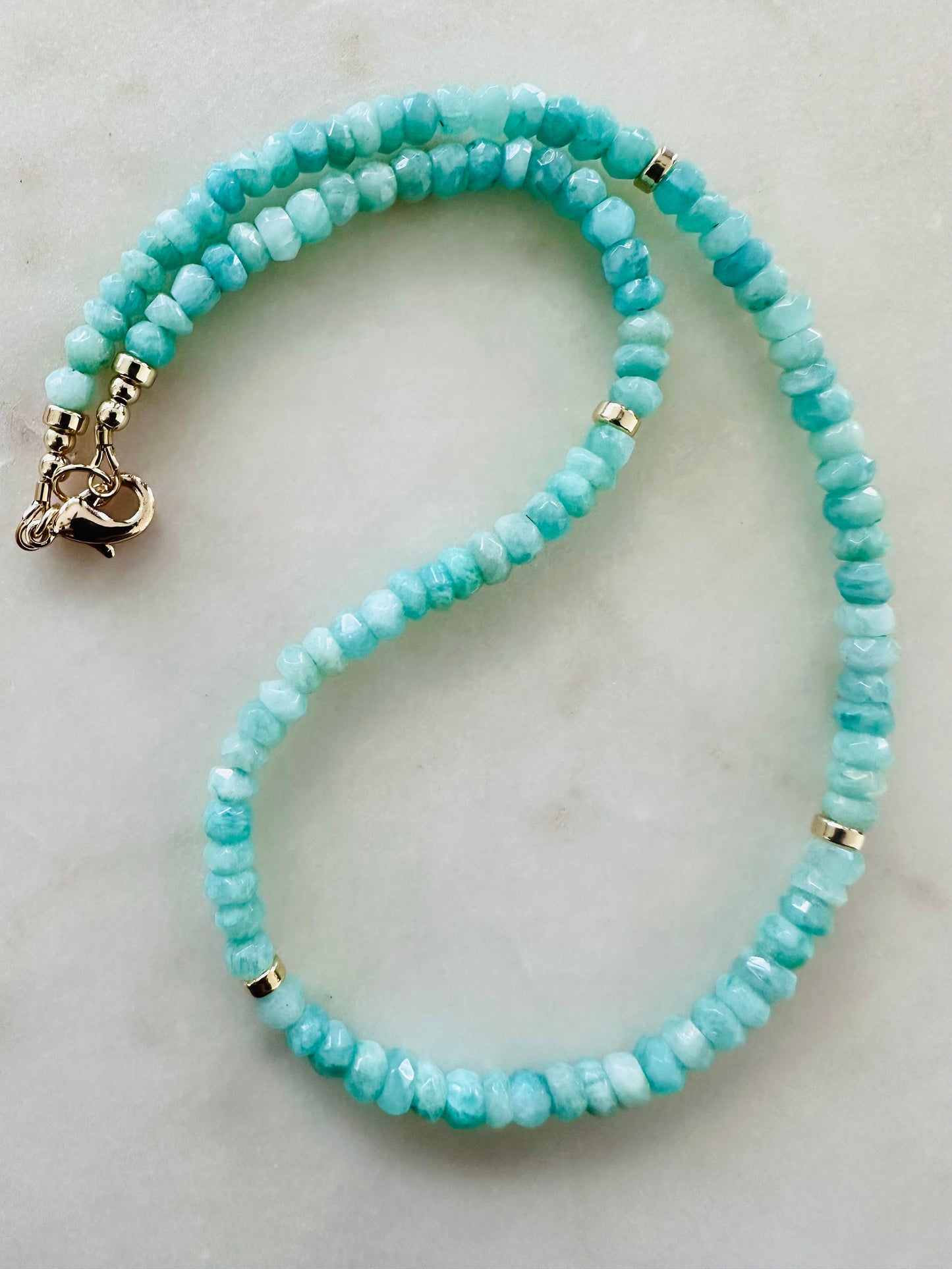 Amazonite Beaded Necklace