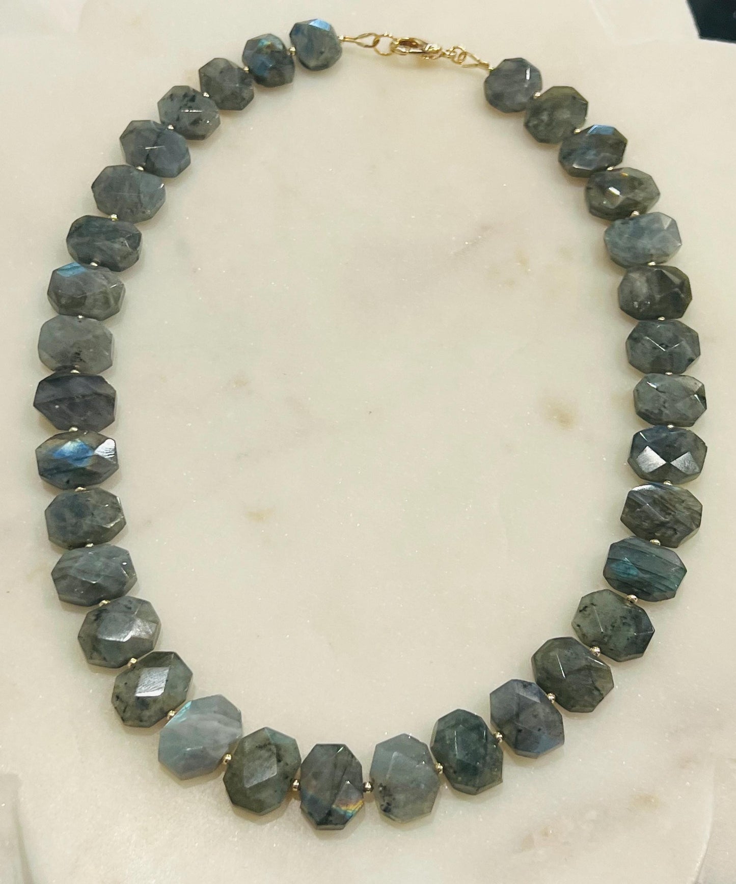 Labradorite Beaded Necklace