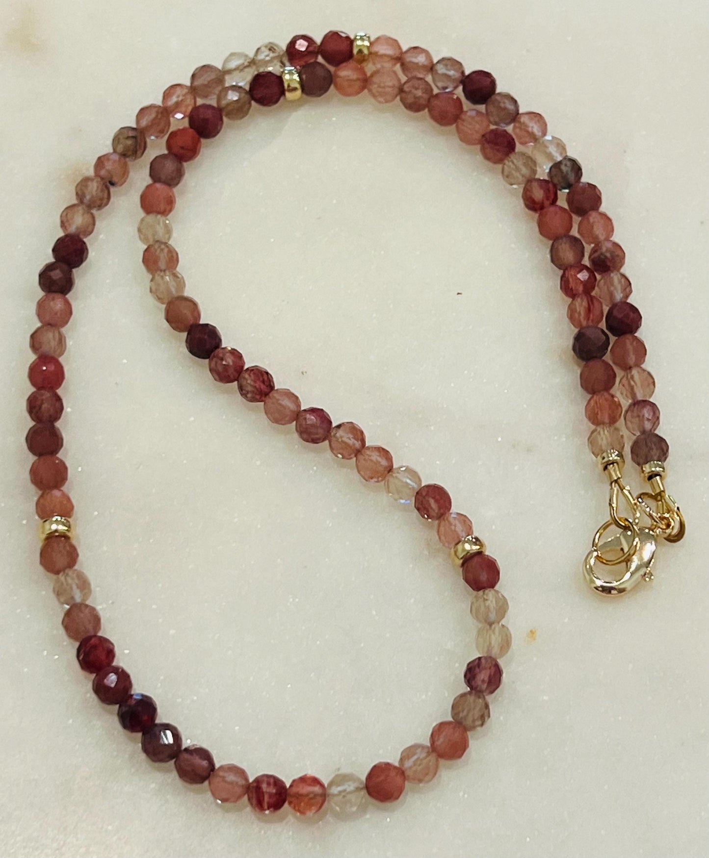 Andesine Beaded Necklace