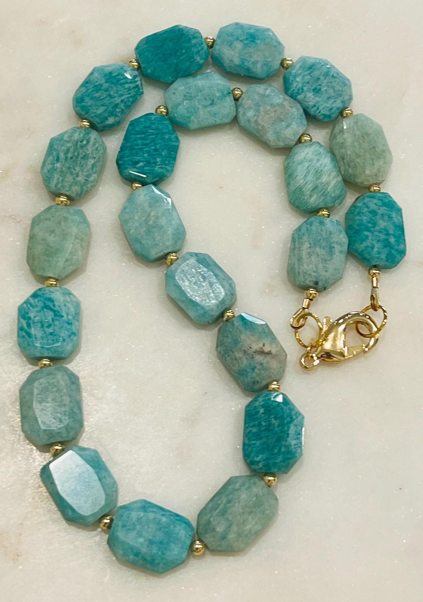 Amazonite Beaded Necklace