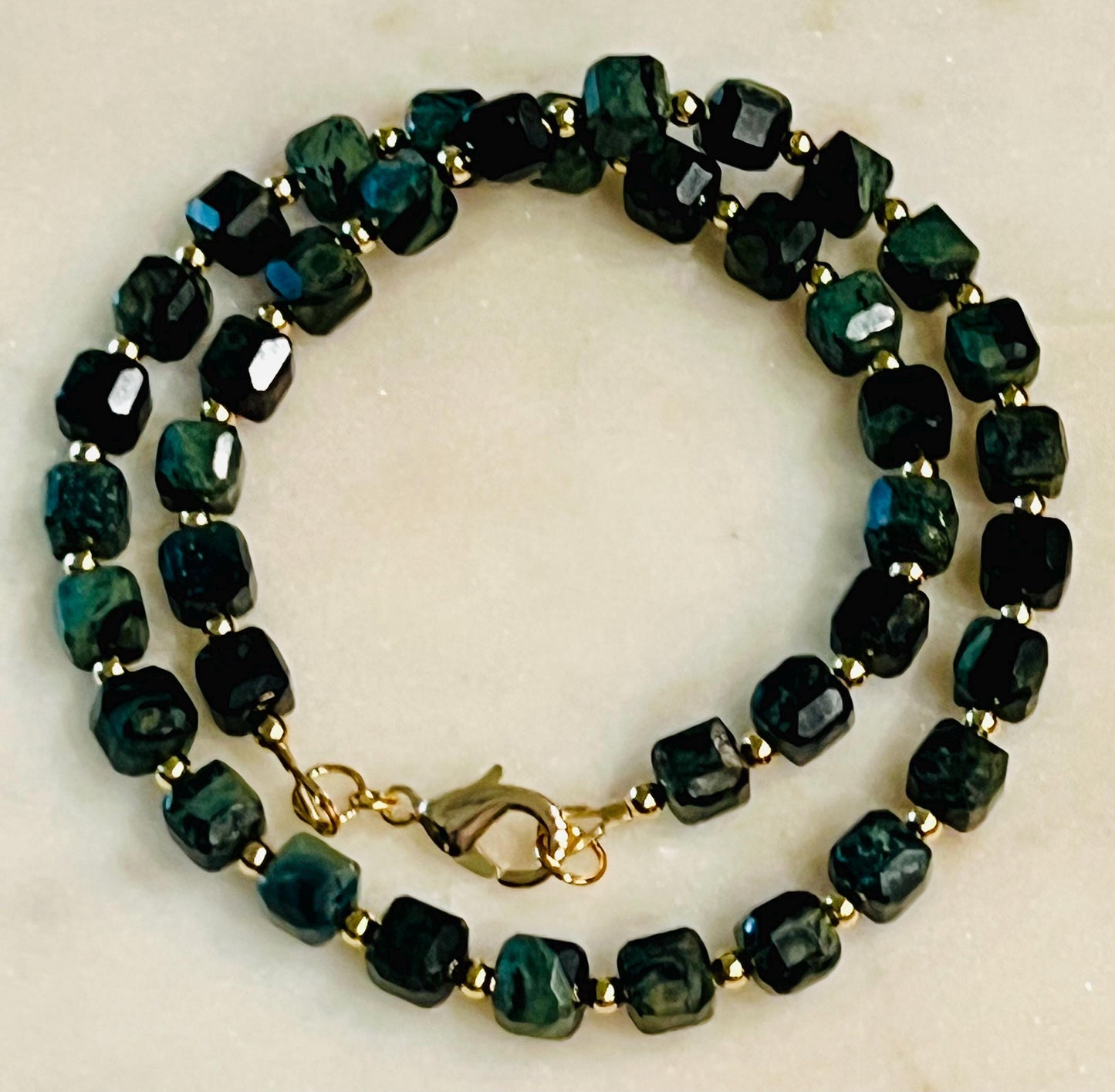 Kambaba Jasper Beaded Necklace