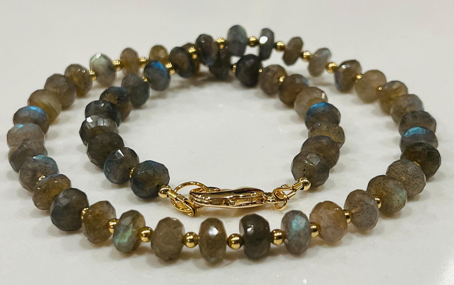 Labradorite Beaded Necklace