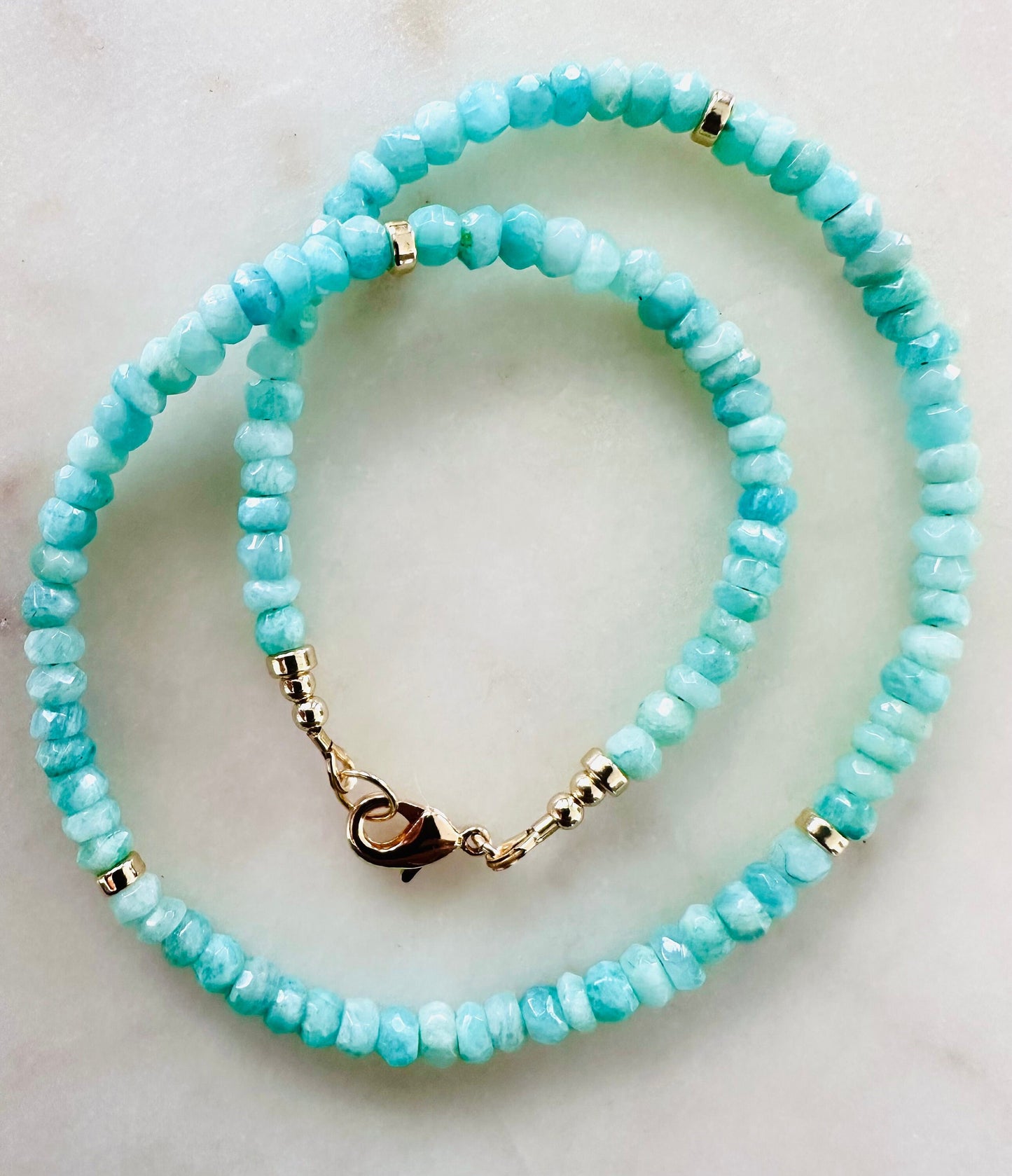 Amazonite Beaded Necklace