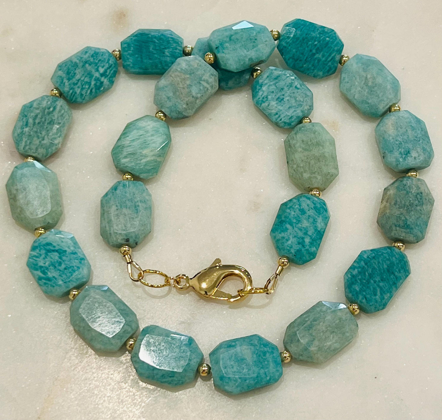 Amazonite Beaded Necklace