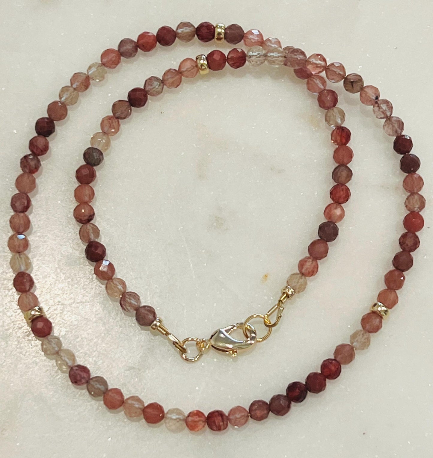 Andesine Beaded Necklace