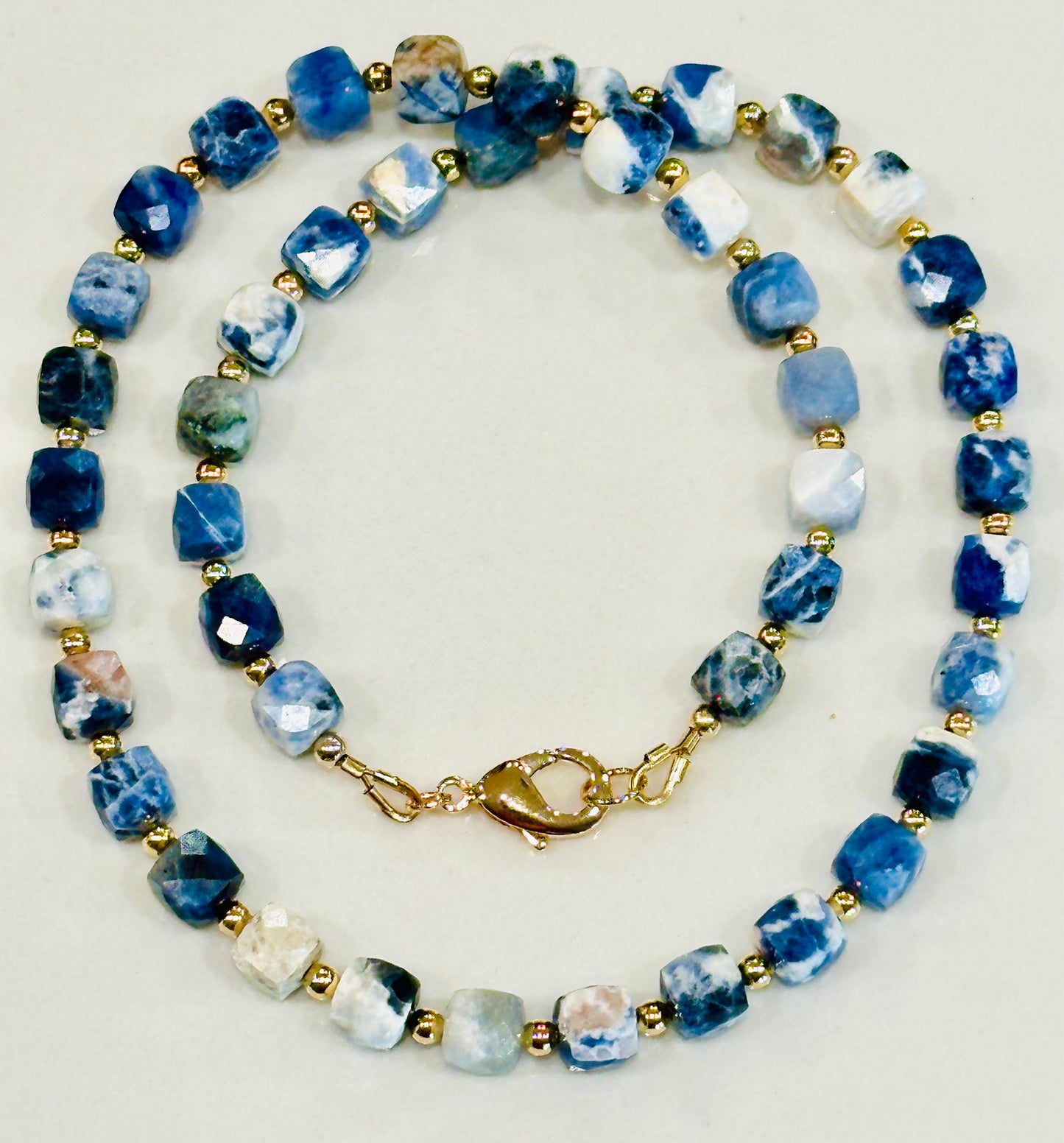 Sodalite Beaded Necklace