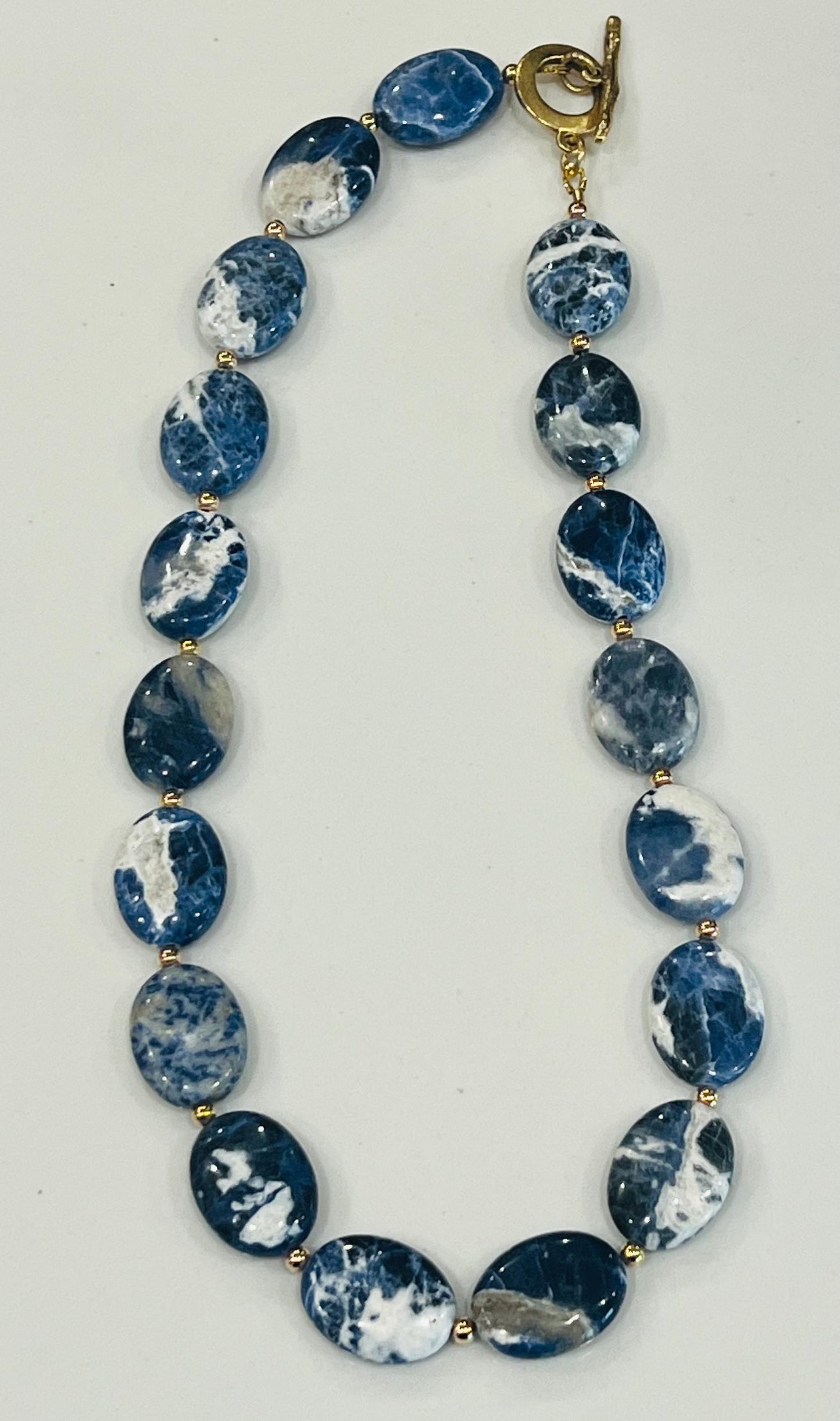 Sodalite Beaded Necklace