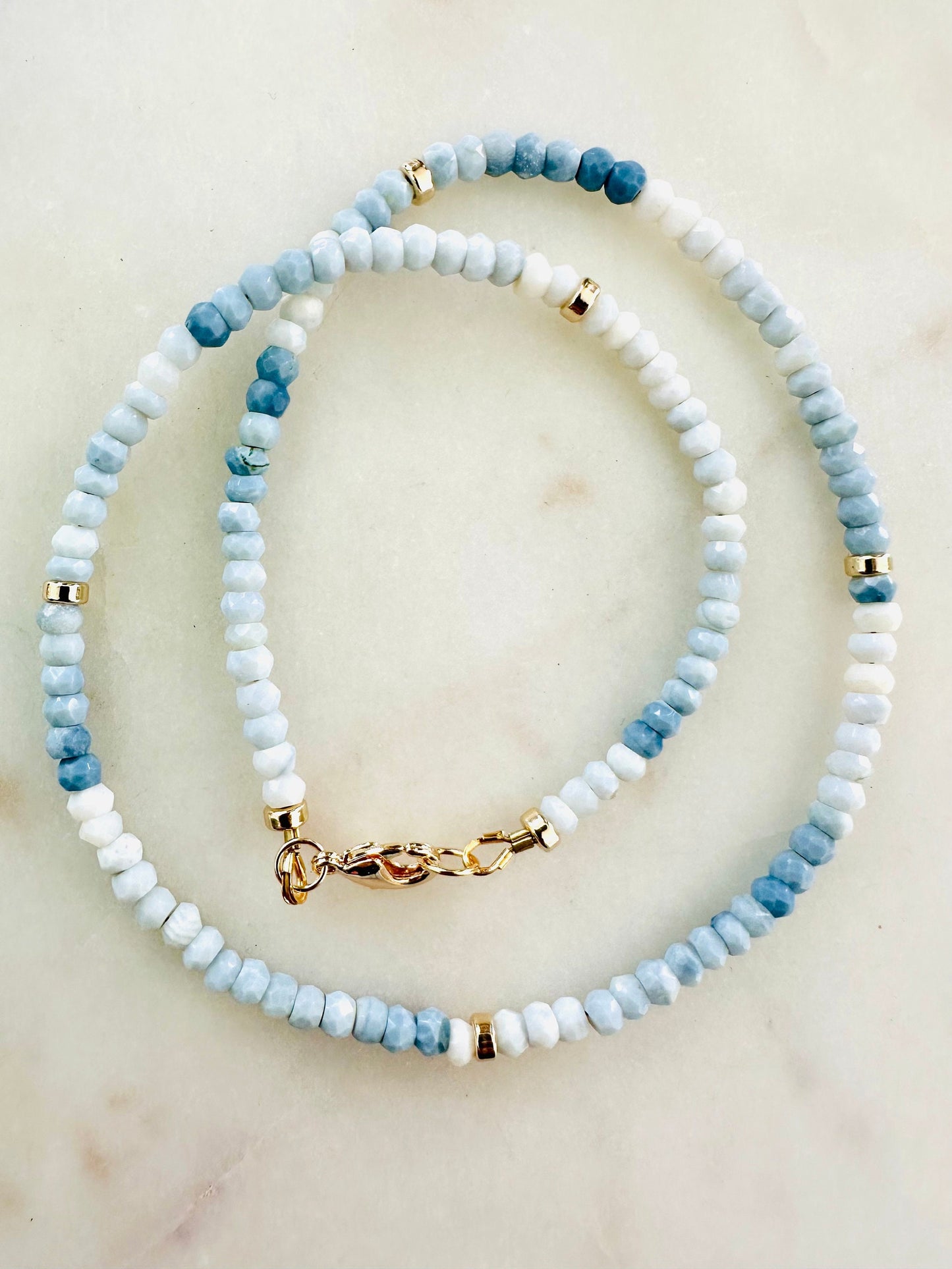 Blue Opal Necklace