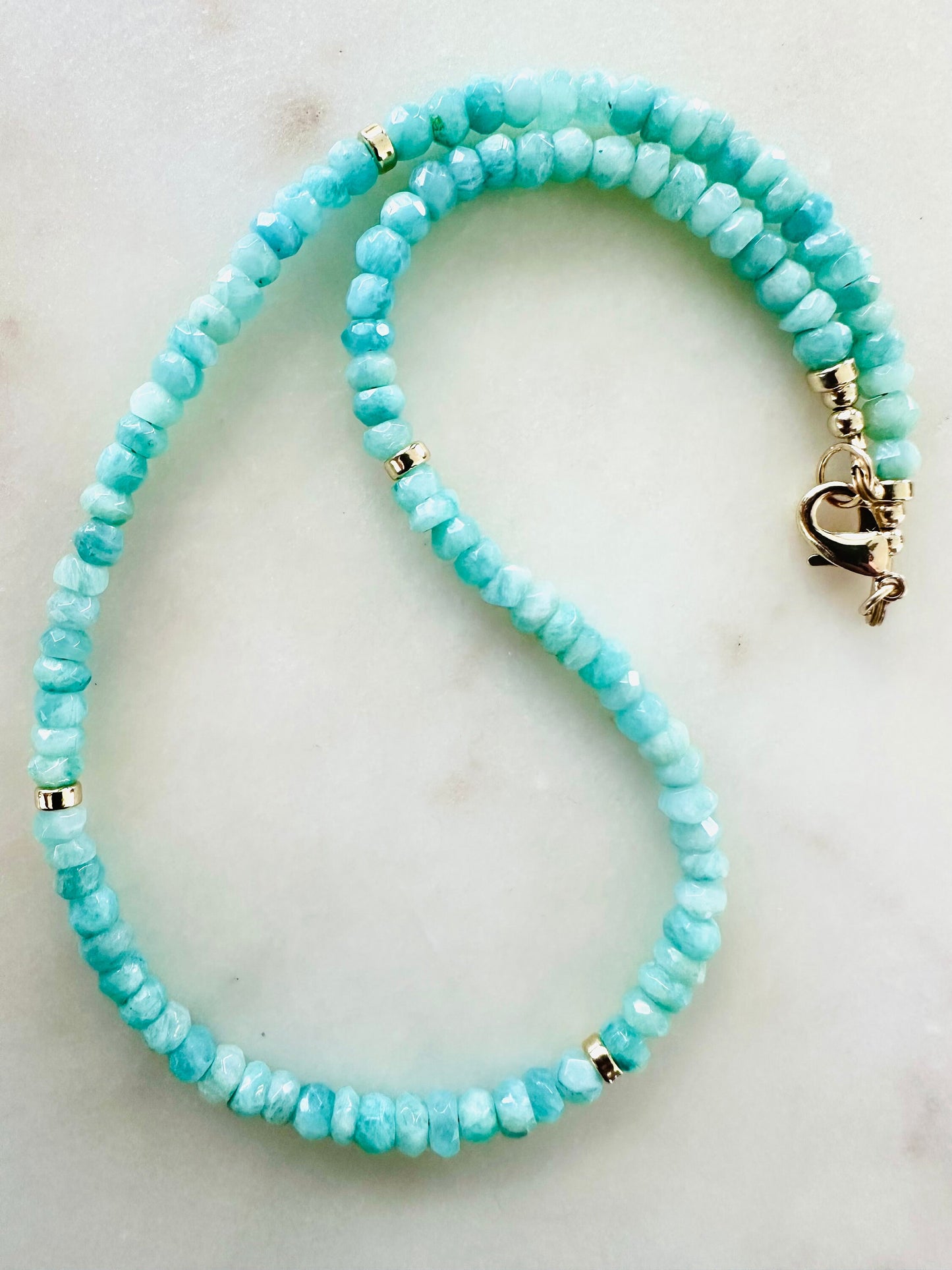 Amazonite Beaded Necklace