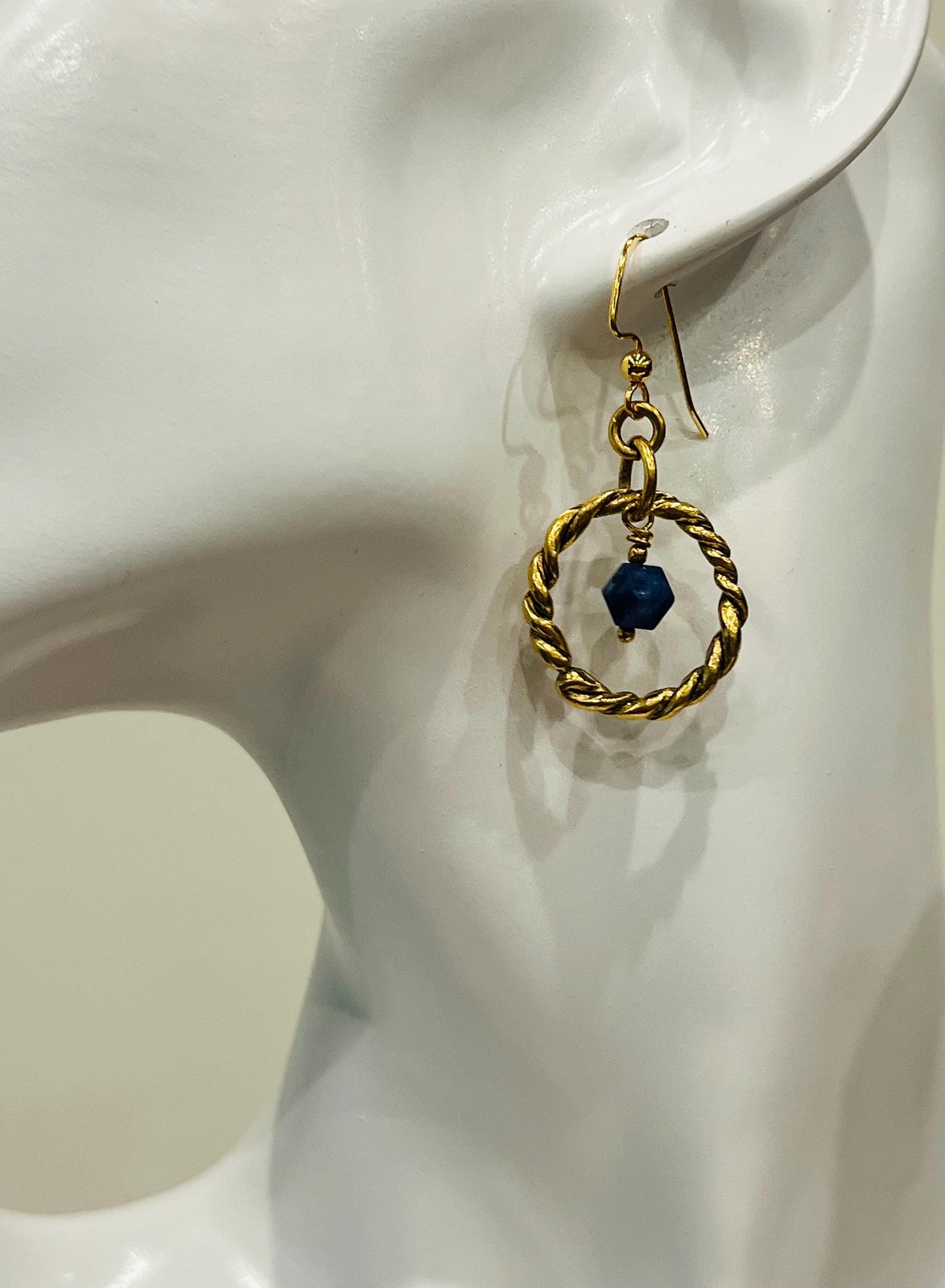 Sodalite Beaded Earrings