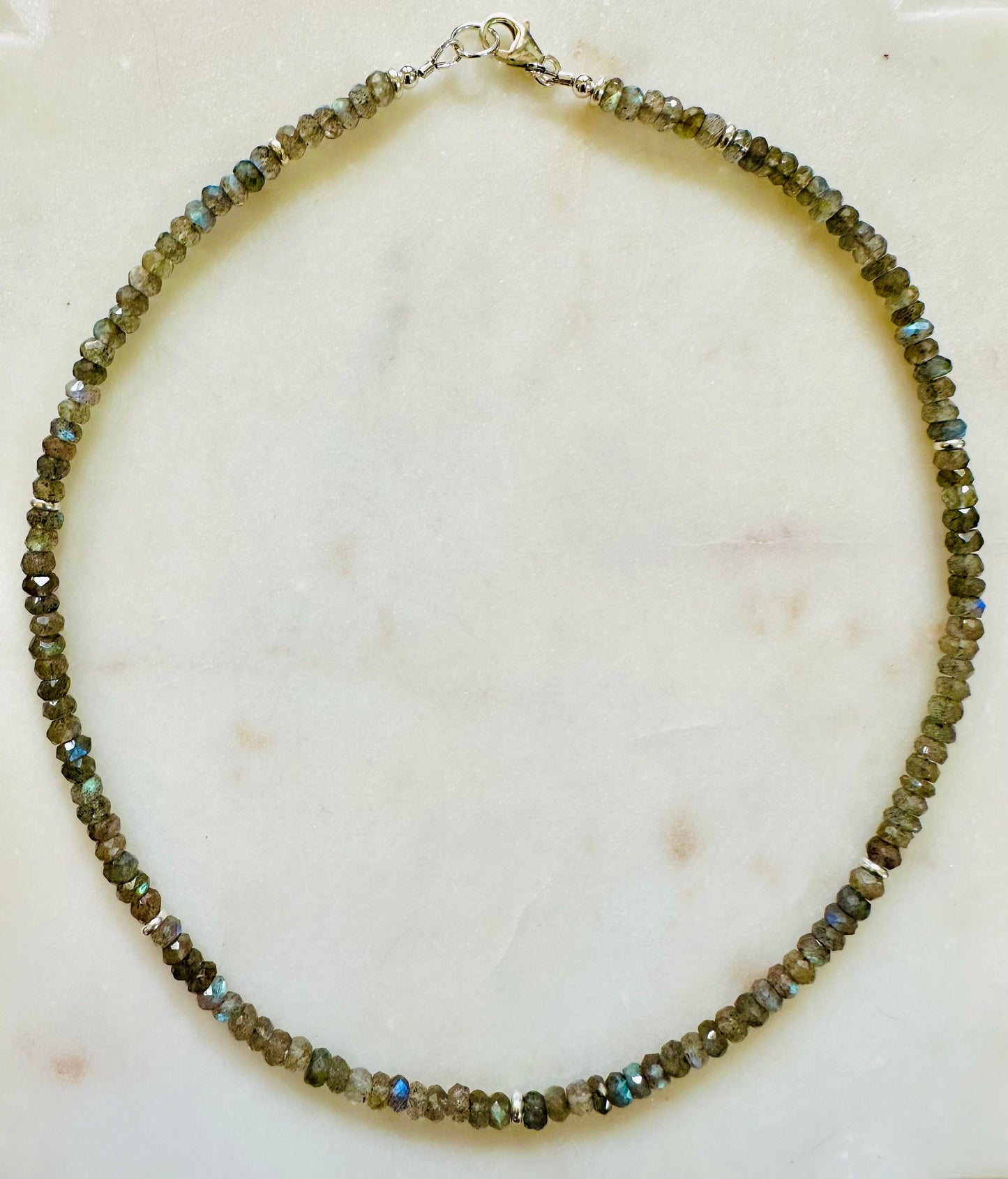 Labradorite Beaded Necklace