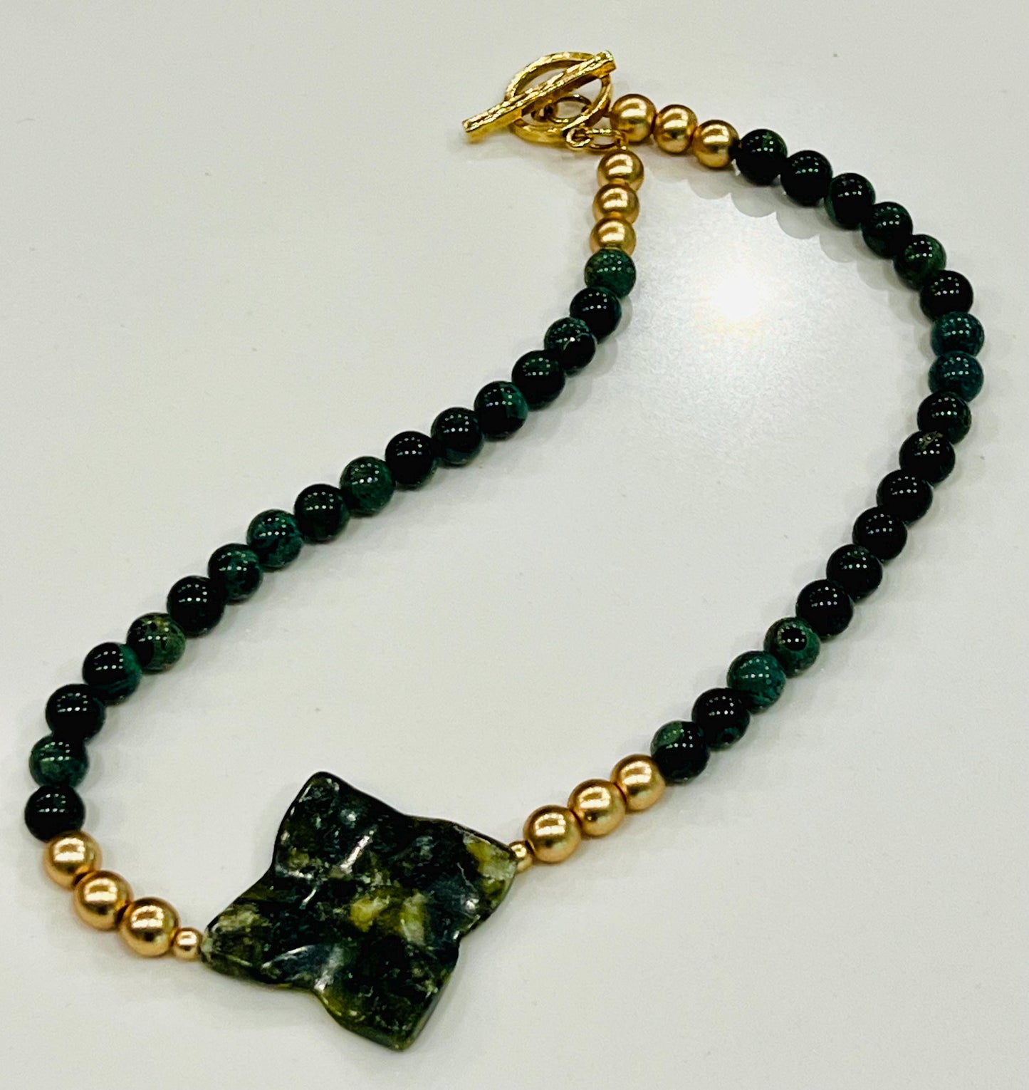 Kambaba Beaded Necklace