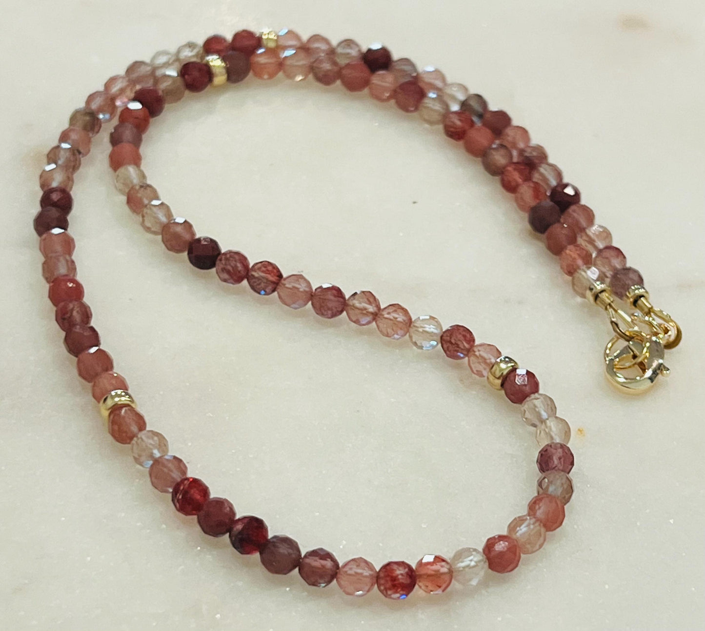 Andesine Beaded Necklace