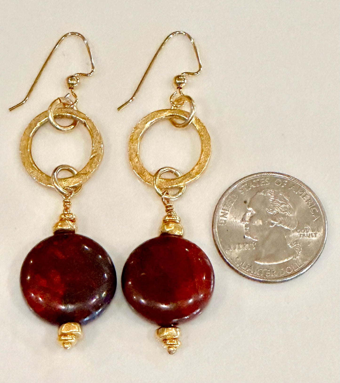 Red Jasper Earrings