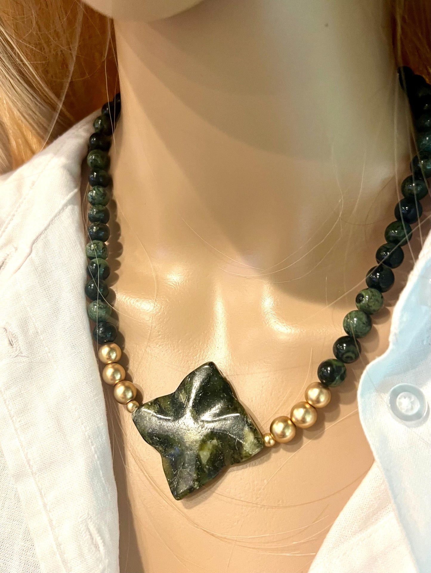Kambaba Beaded Necklace