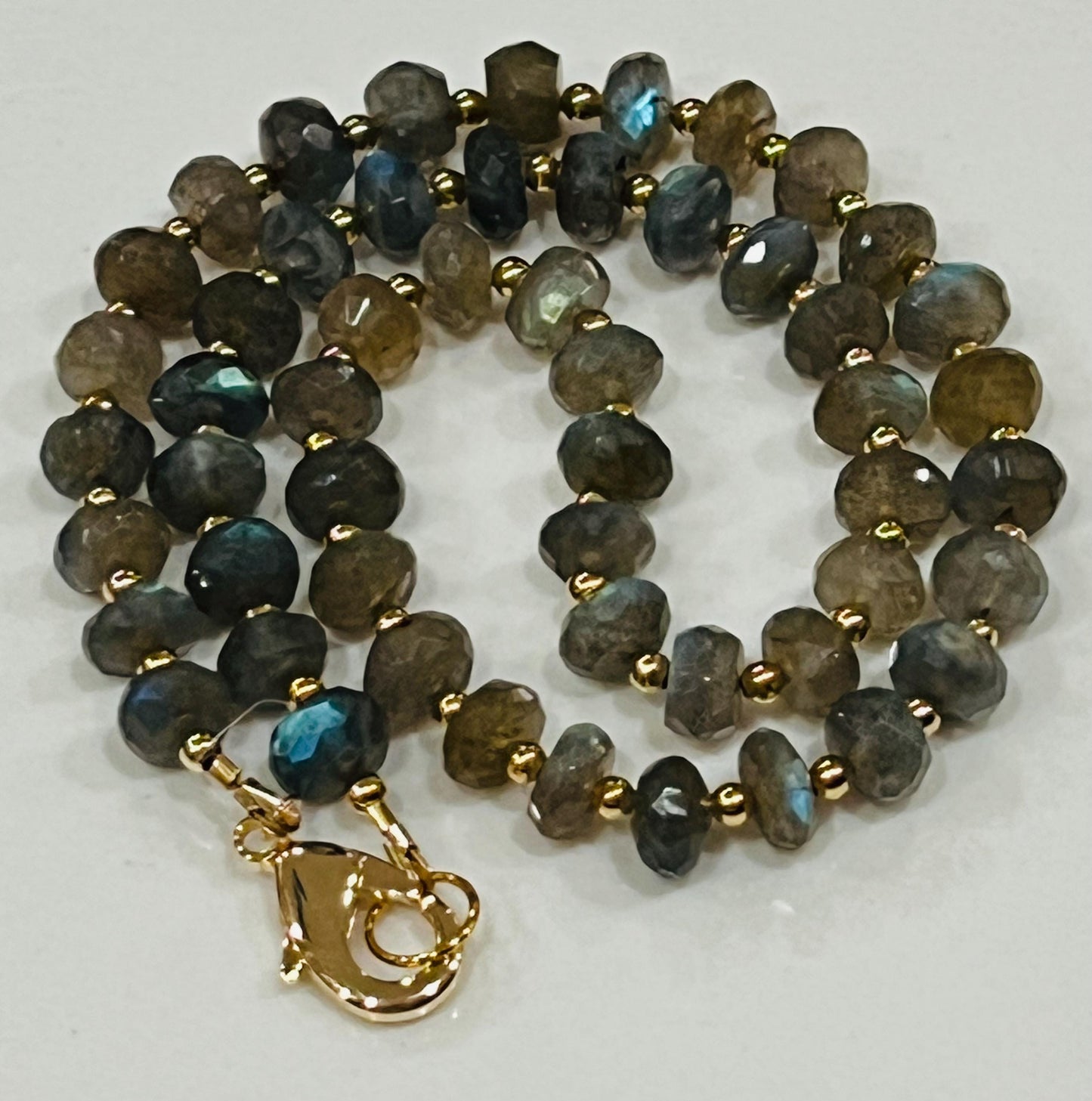 Labradorite Beaded Necklace