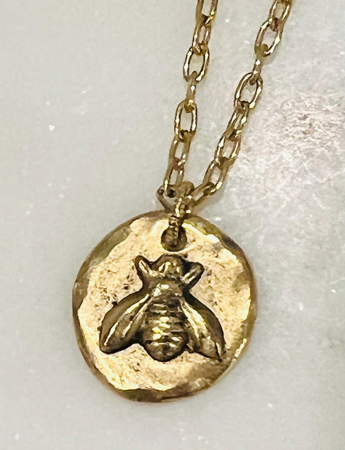 Bee Pendant Necklace