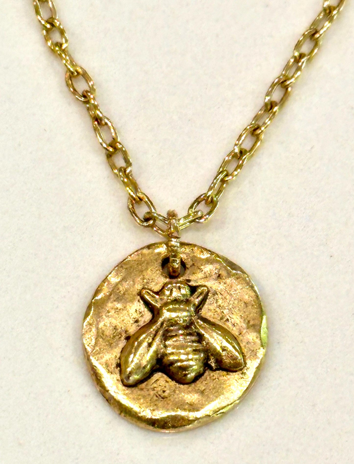 Bee Pendant Necklace