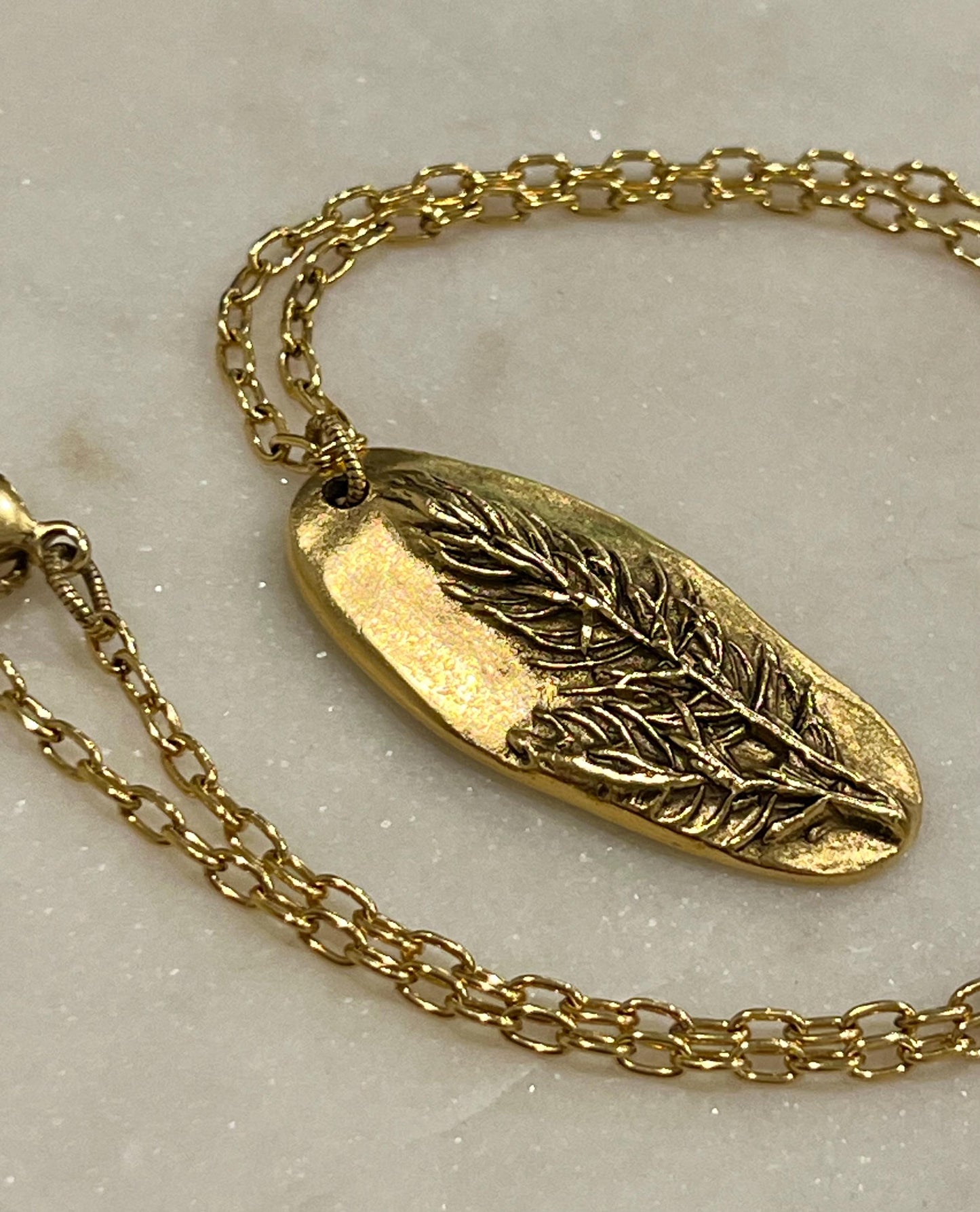 Gold Delicate Paperclip Layering Necklace Gold Denali Pine Tree Pendant Gorgeous Layering Statement Necklace Modern Gold Nature Necklace