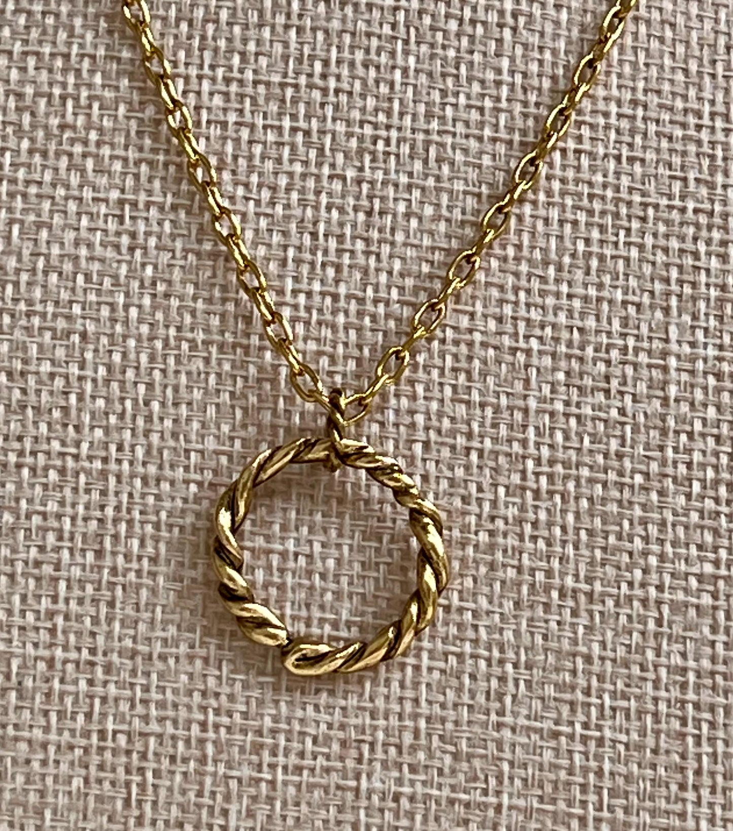 Gold, Silver, or Copper Delicate Paperclip Chain