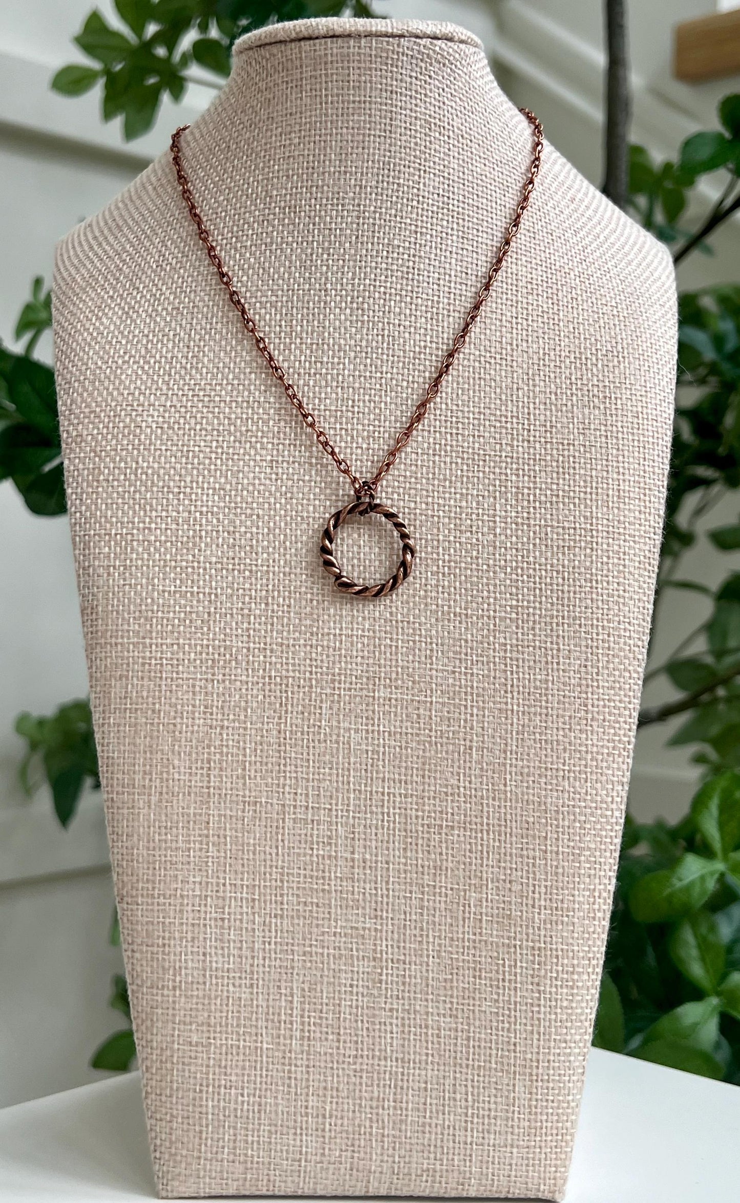 Gold, Silver, or Copper Delicate Paperclip Chain