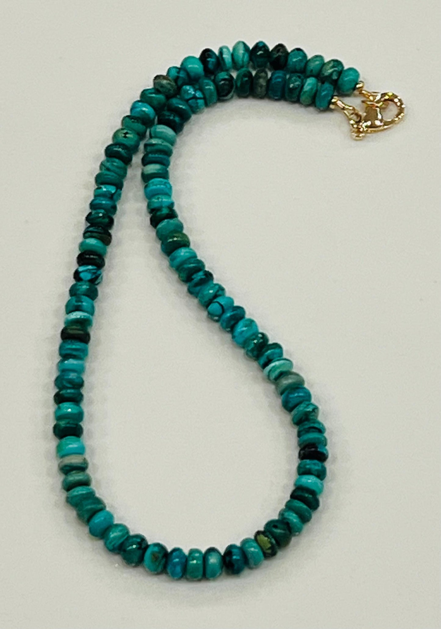 Chrysocolla Beaded Necklace