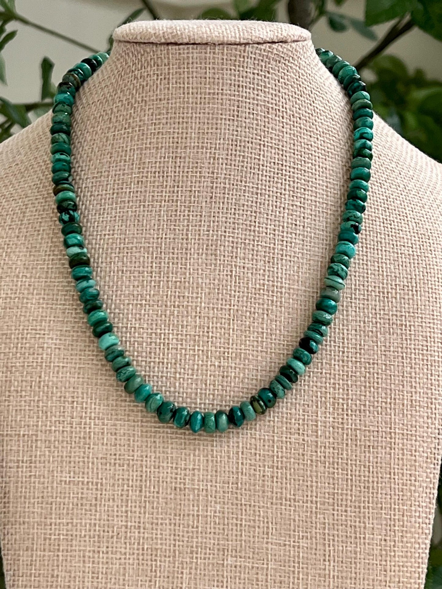 Chrysocolla Beaded Necklace