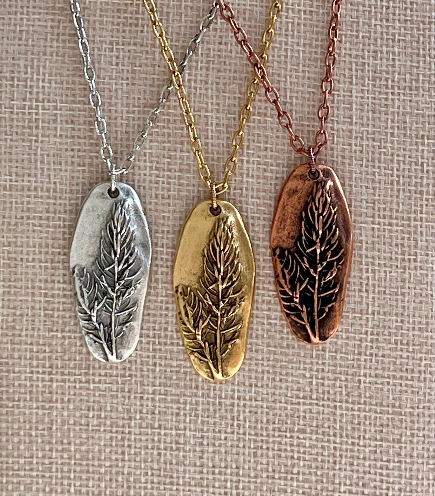 Denali Pine Tree Necklace