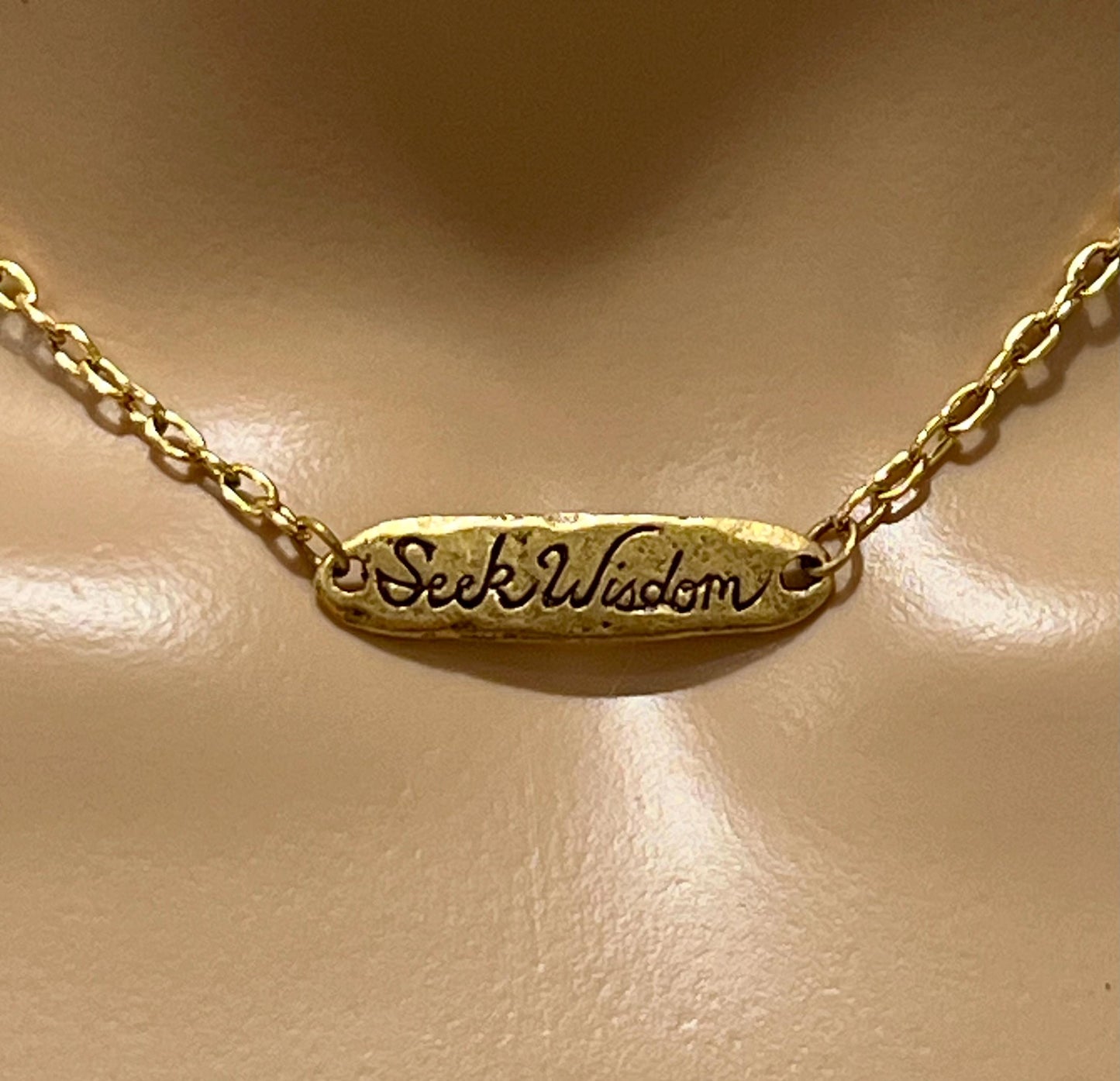Gold Delicate Paperclip Layering Necklace