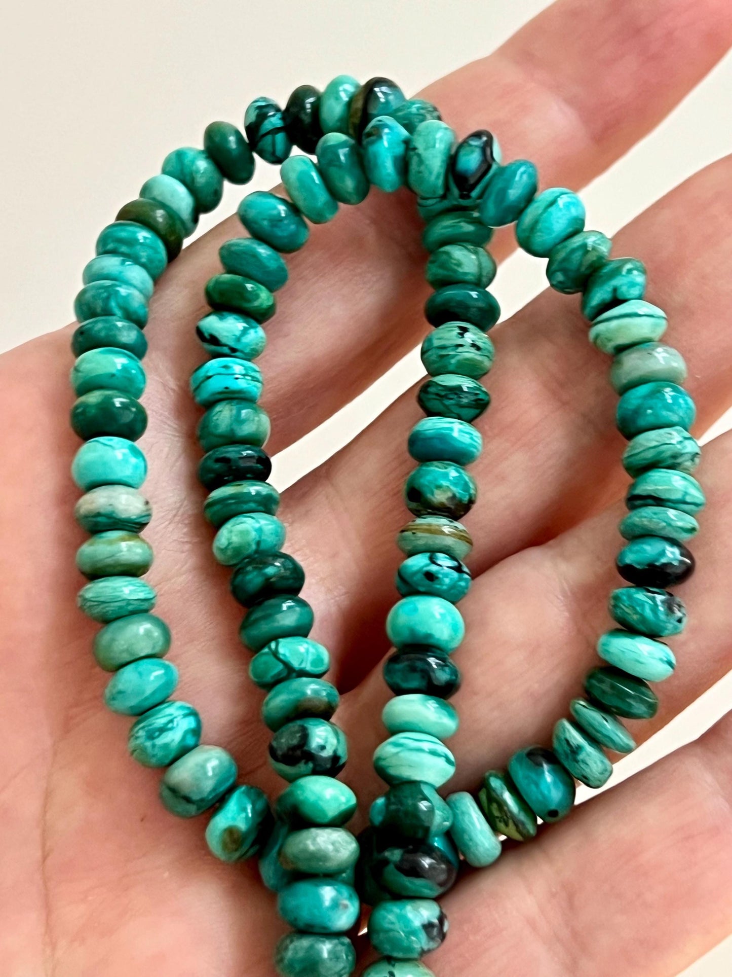 Chrysocolla Beaded Necklace