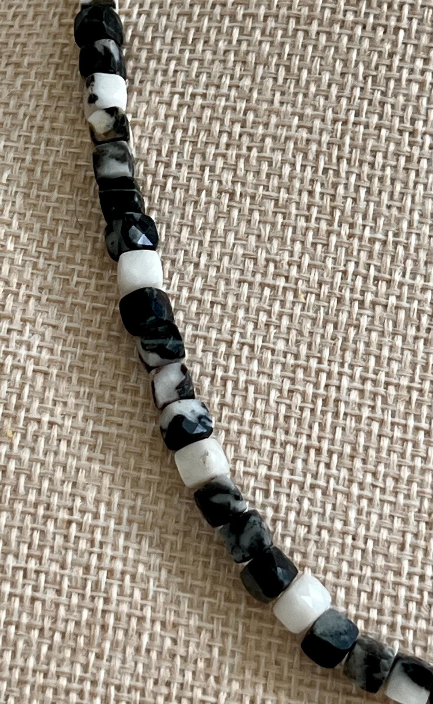 Zebra Jasper Beaded Necklace