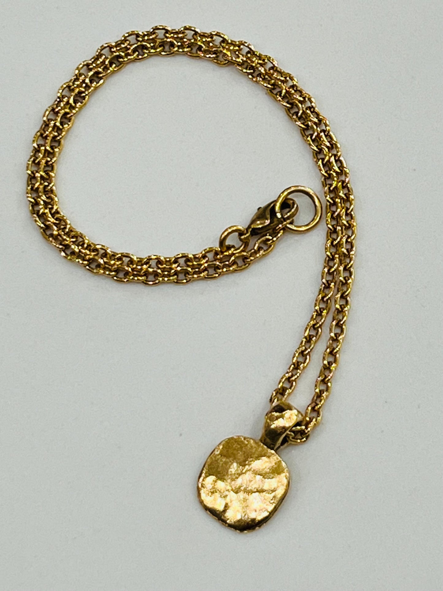 Gold Small Classic Cable Chain Necklace
