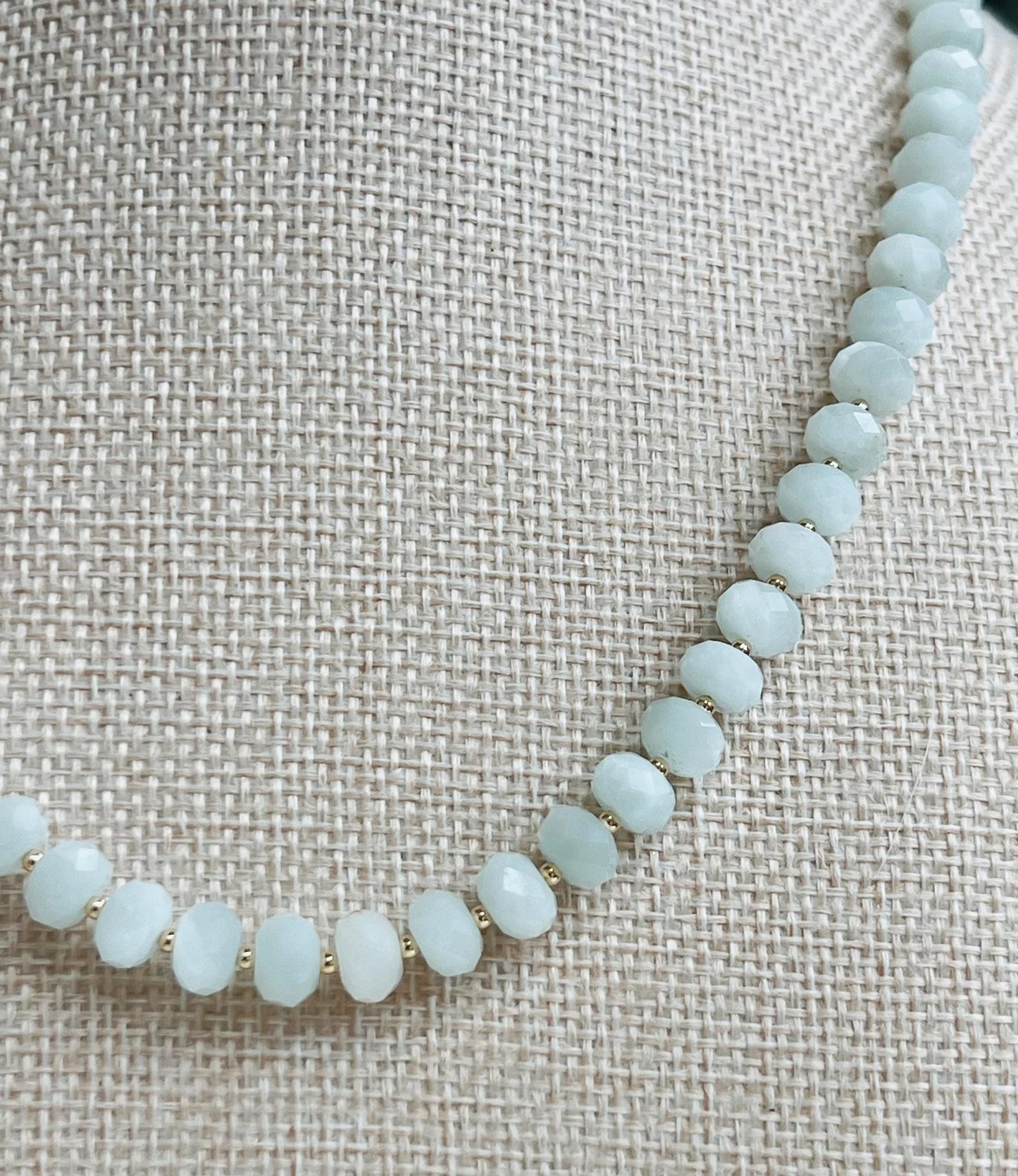 Celestite Beaded Necklace